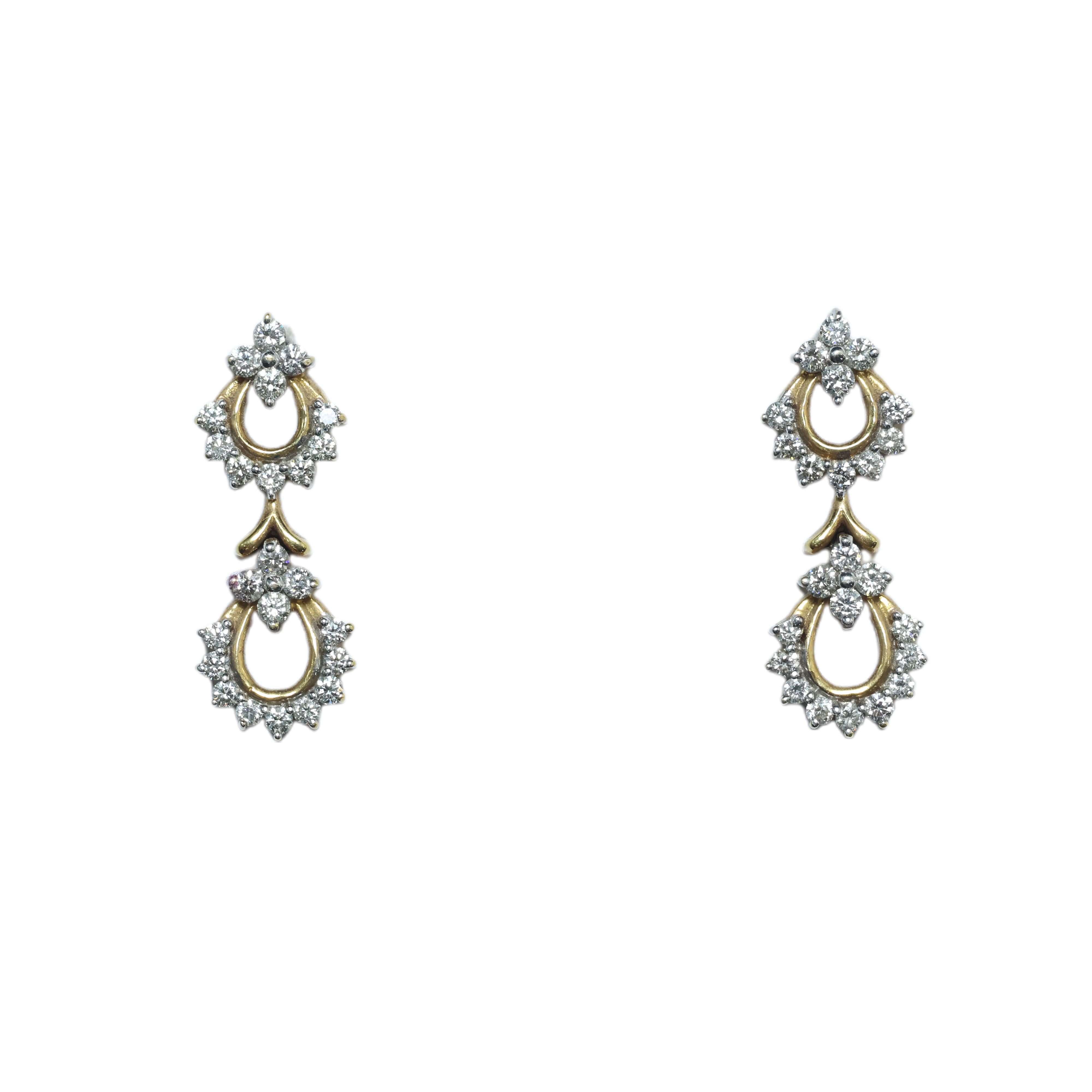 Real Diamond Necklace Earring