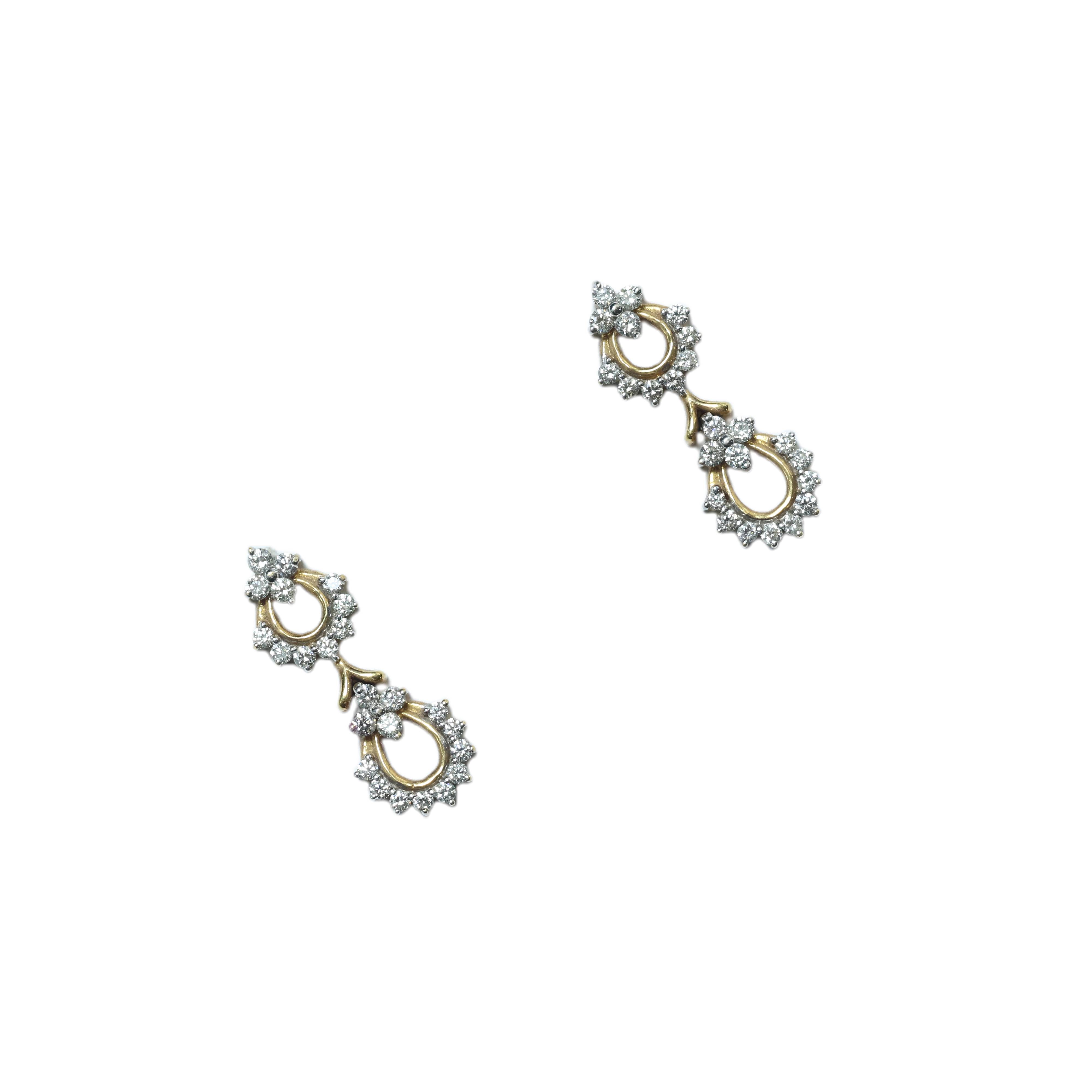 Real Diamond Necklace Earring