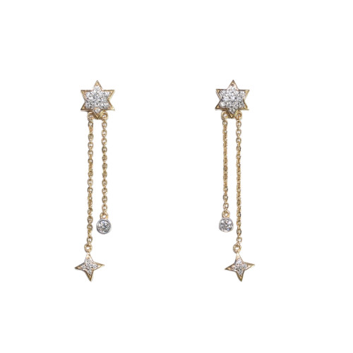 Real Diamond Necklace Earring