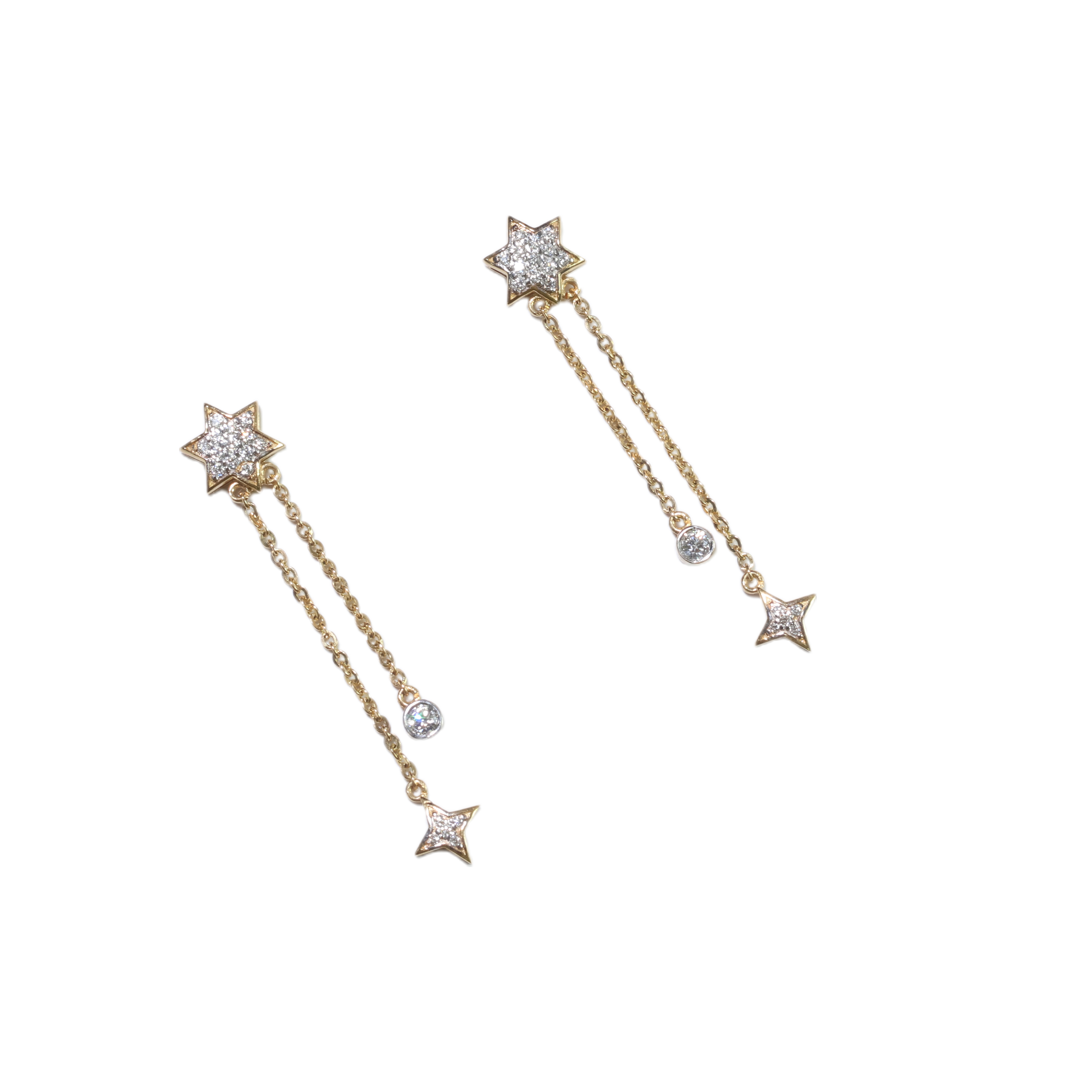 Real Diamond Necklace Earring