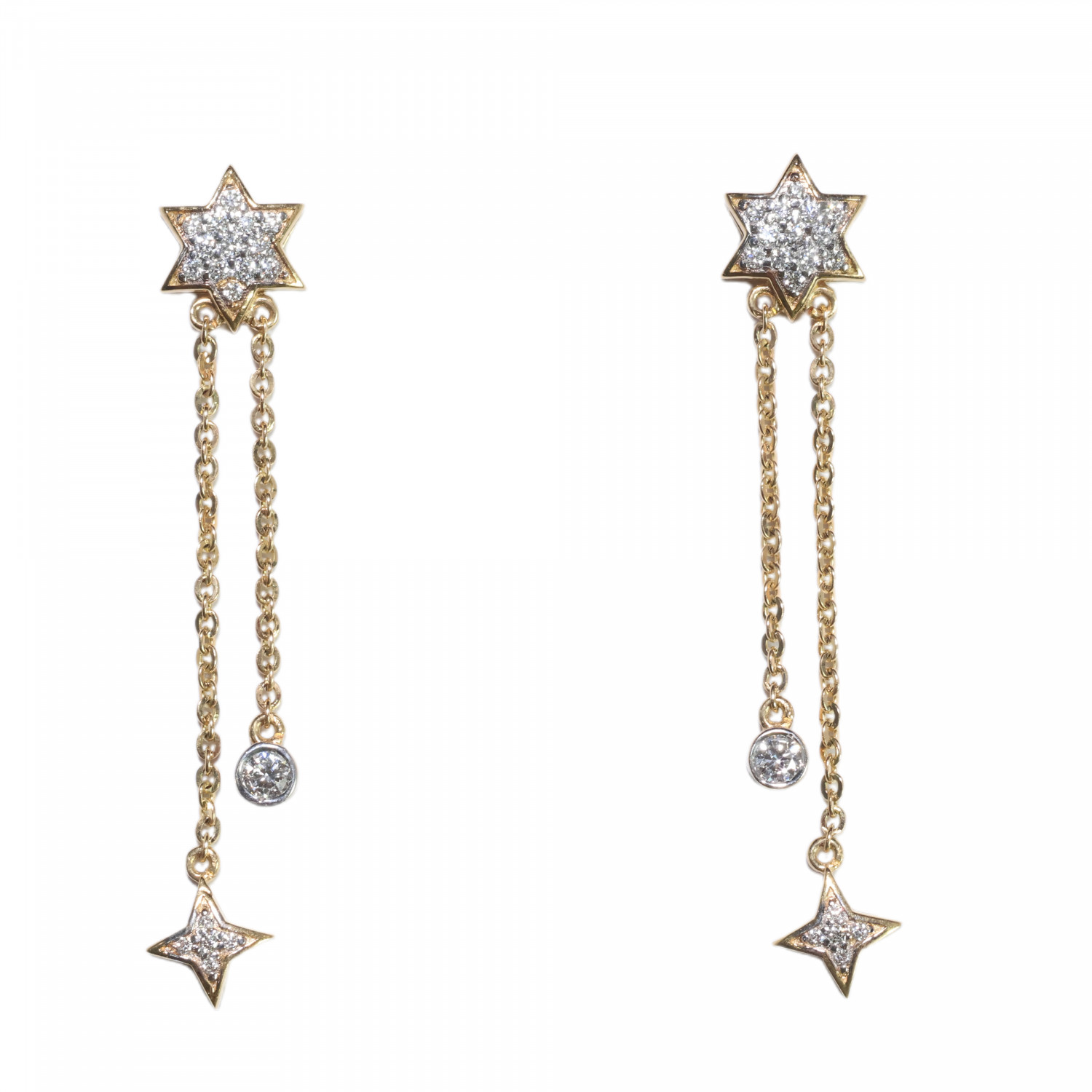 Real Diamond Necklace Earring