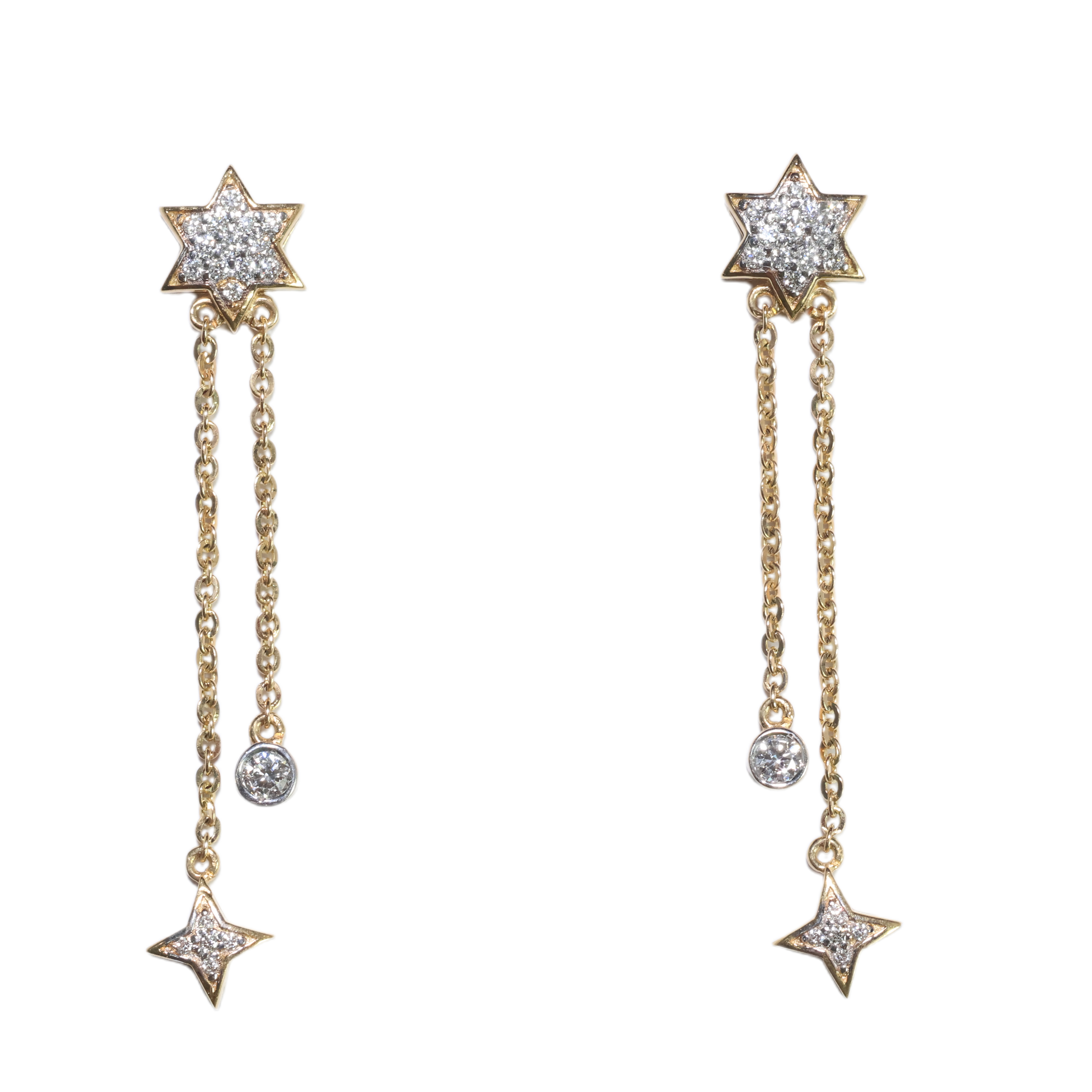 Real Diamond Necklace Earring