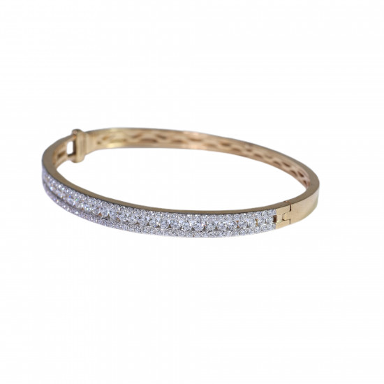 Real Diamond Bangles GDBG-87