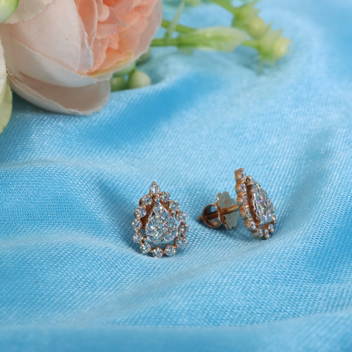 Real Diamond Earring