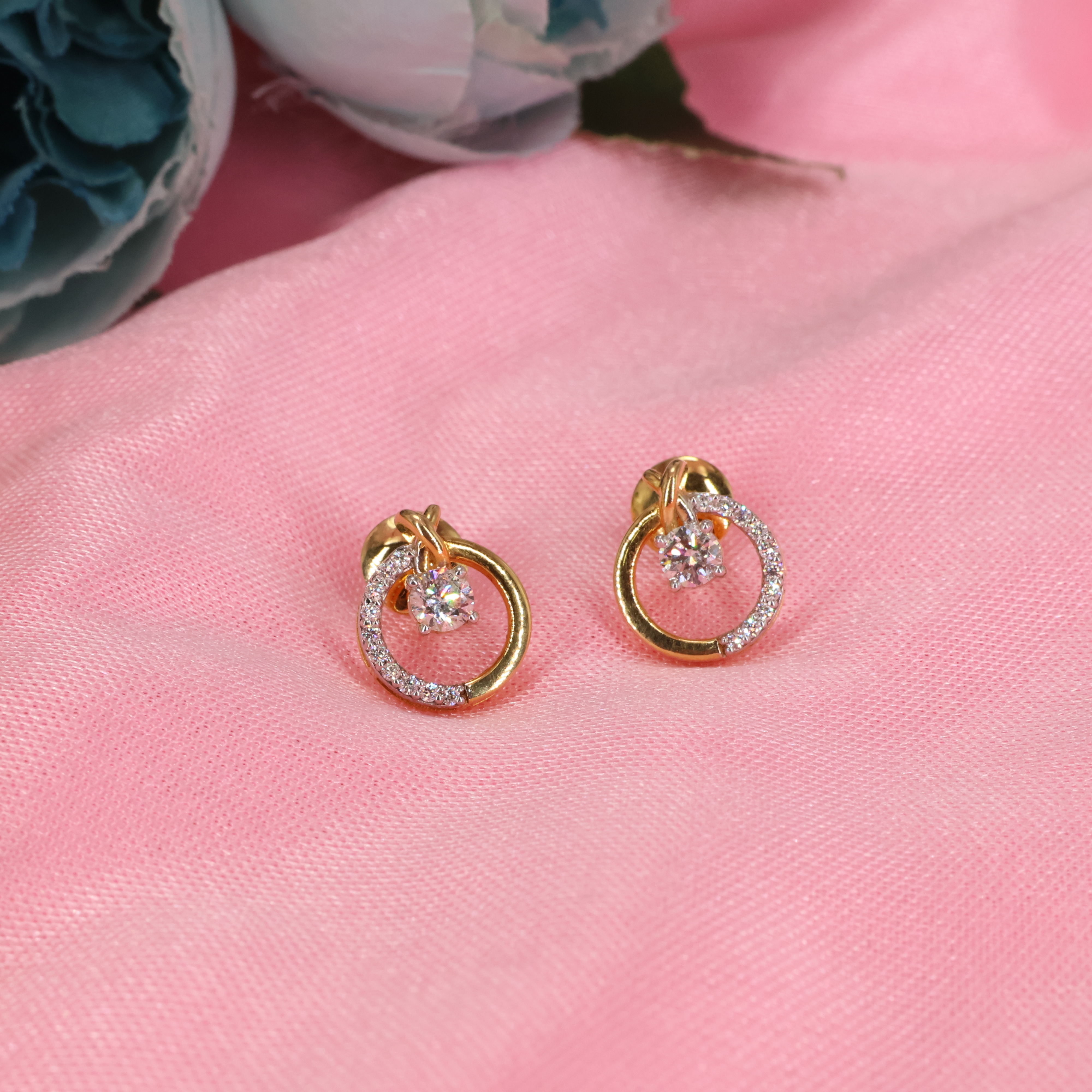 Real Diamond Earring