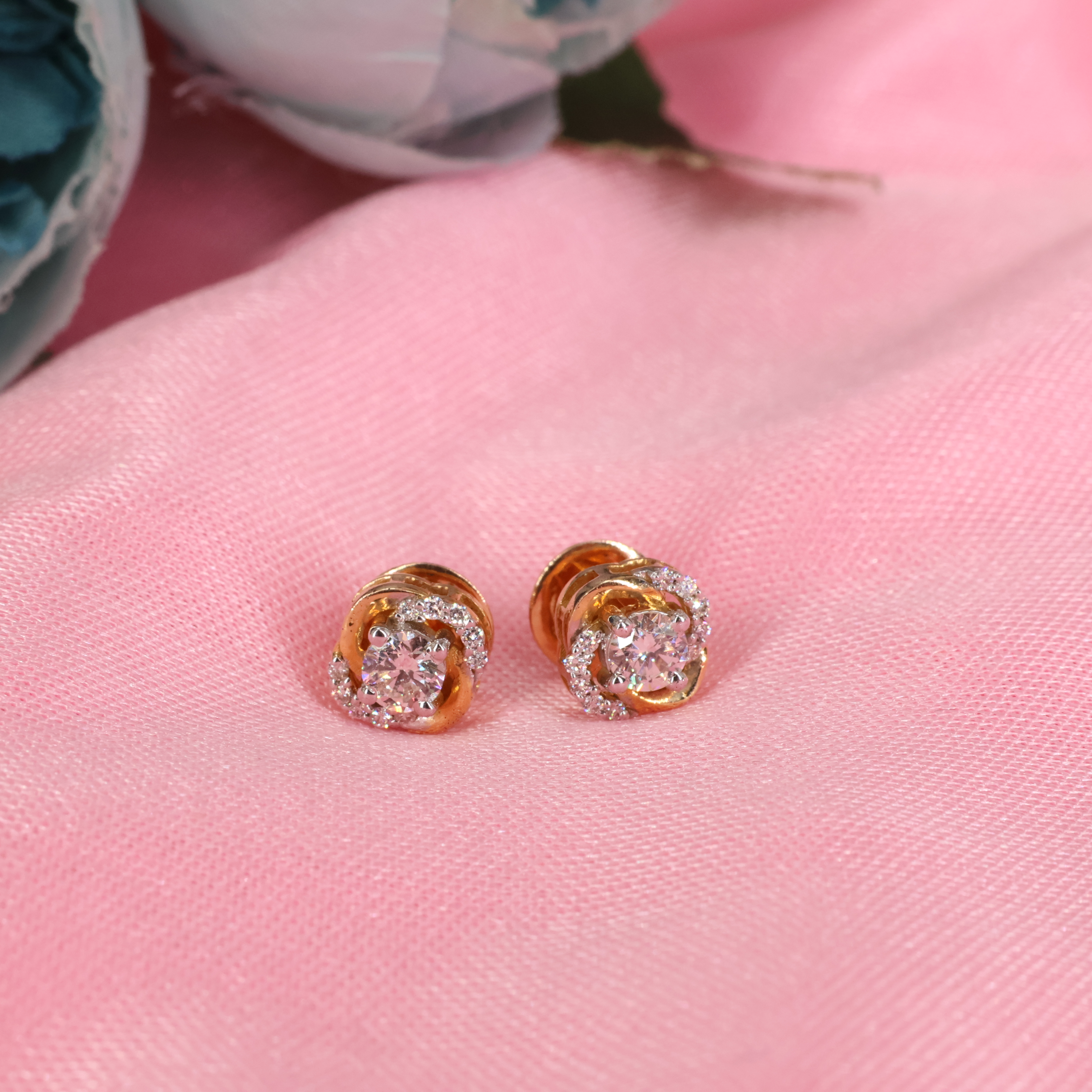 Real Diamond Earring