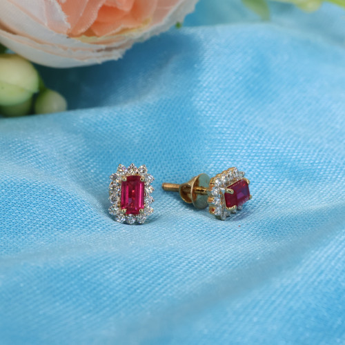 Real Diamond Earring