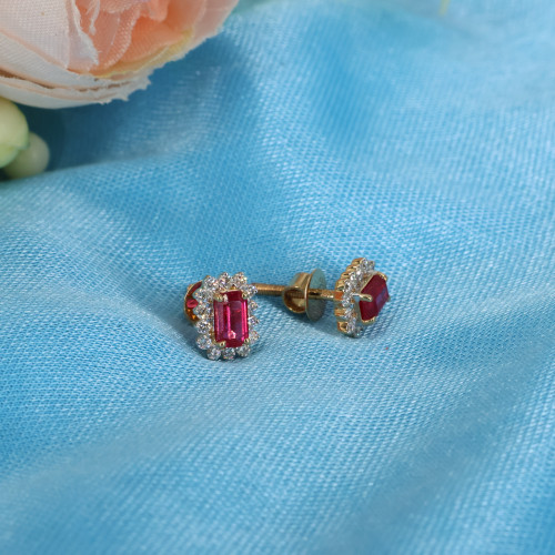 Real Diamond Earring