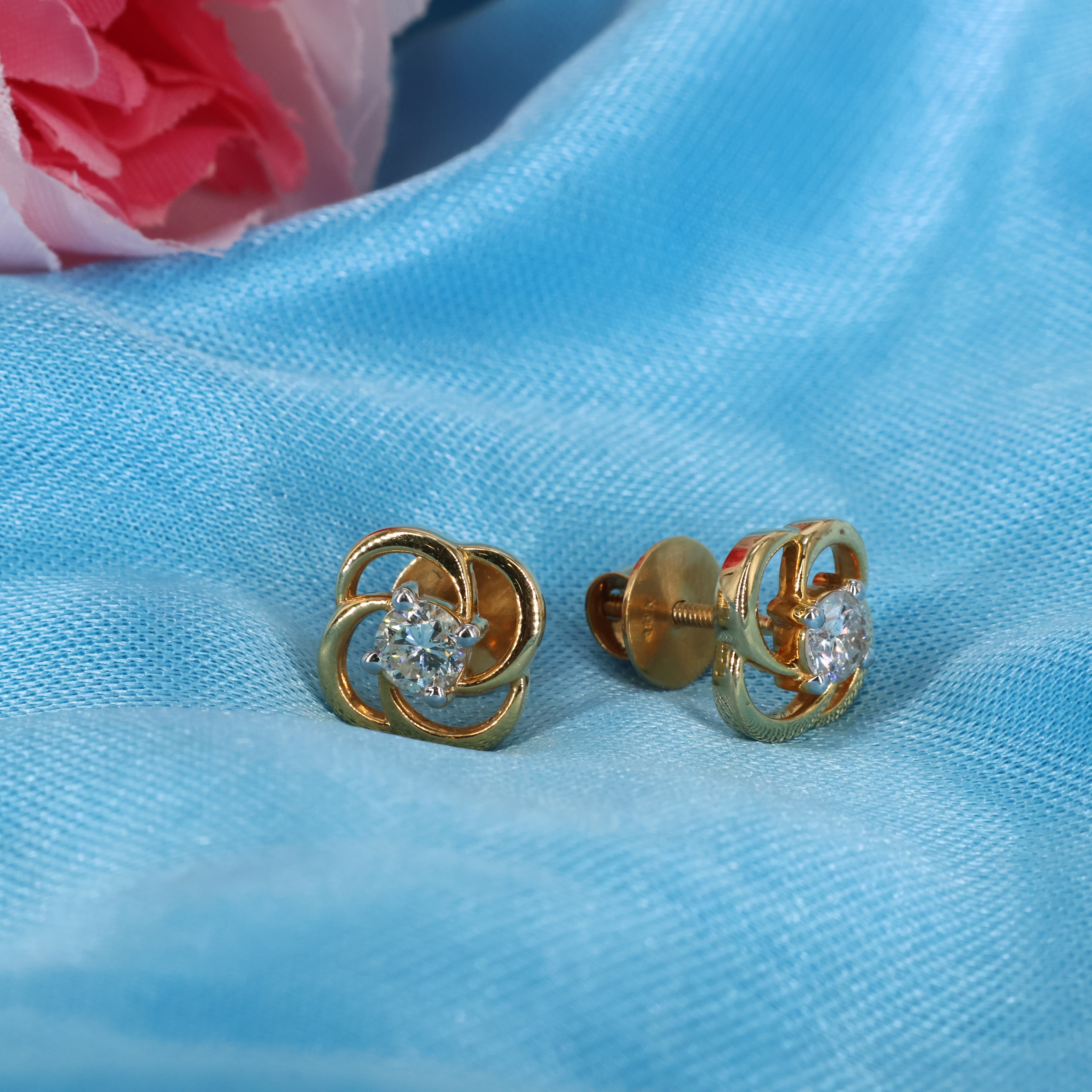 Real Diamond Earring