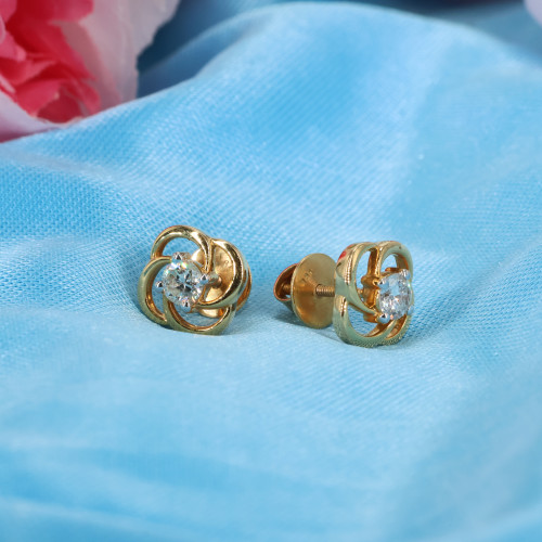 Real Diamond Earring