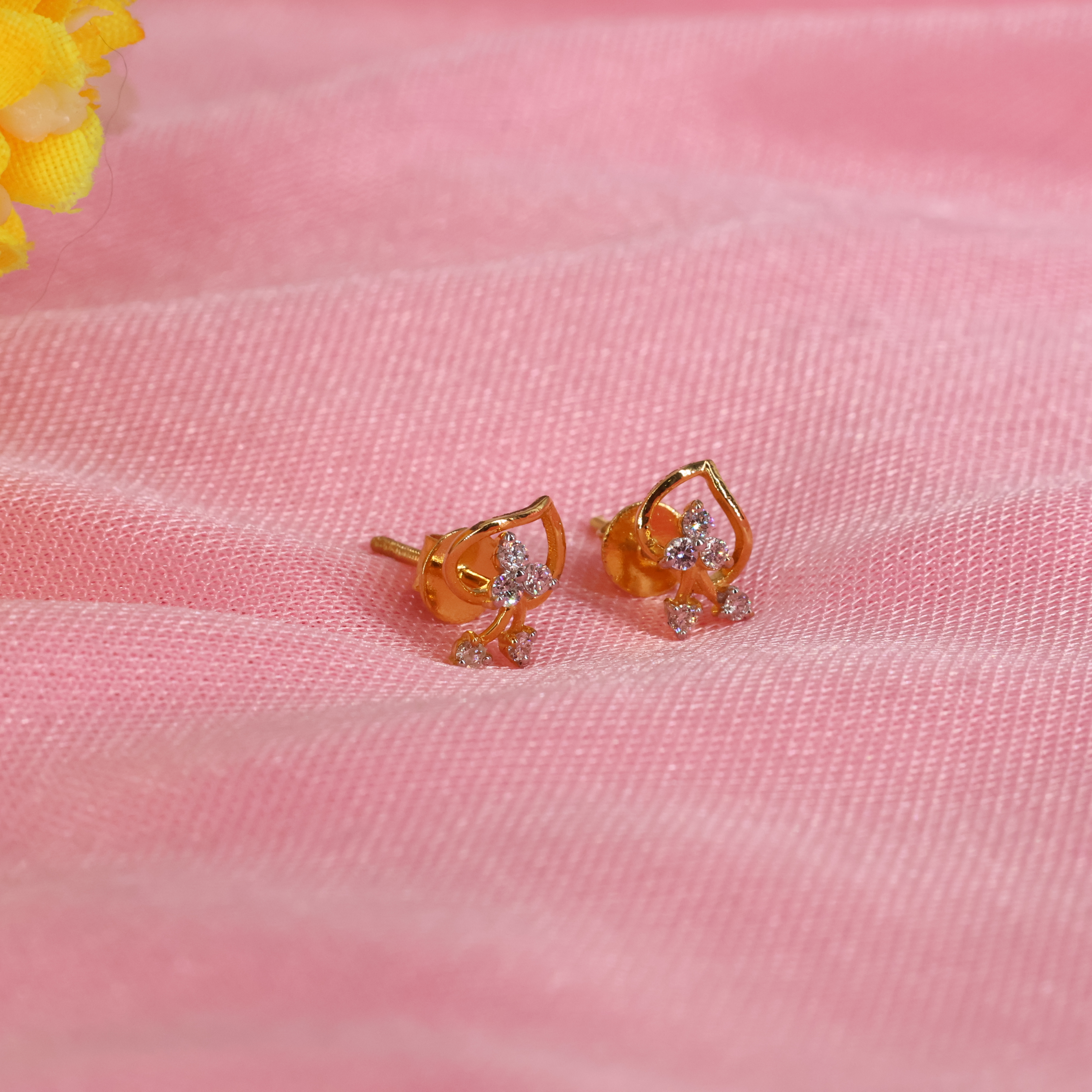 Real Diamond Earring