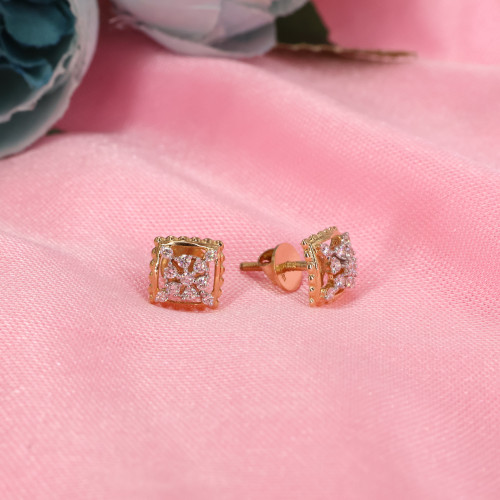 Real Diamond Earring