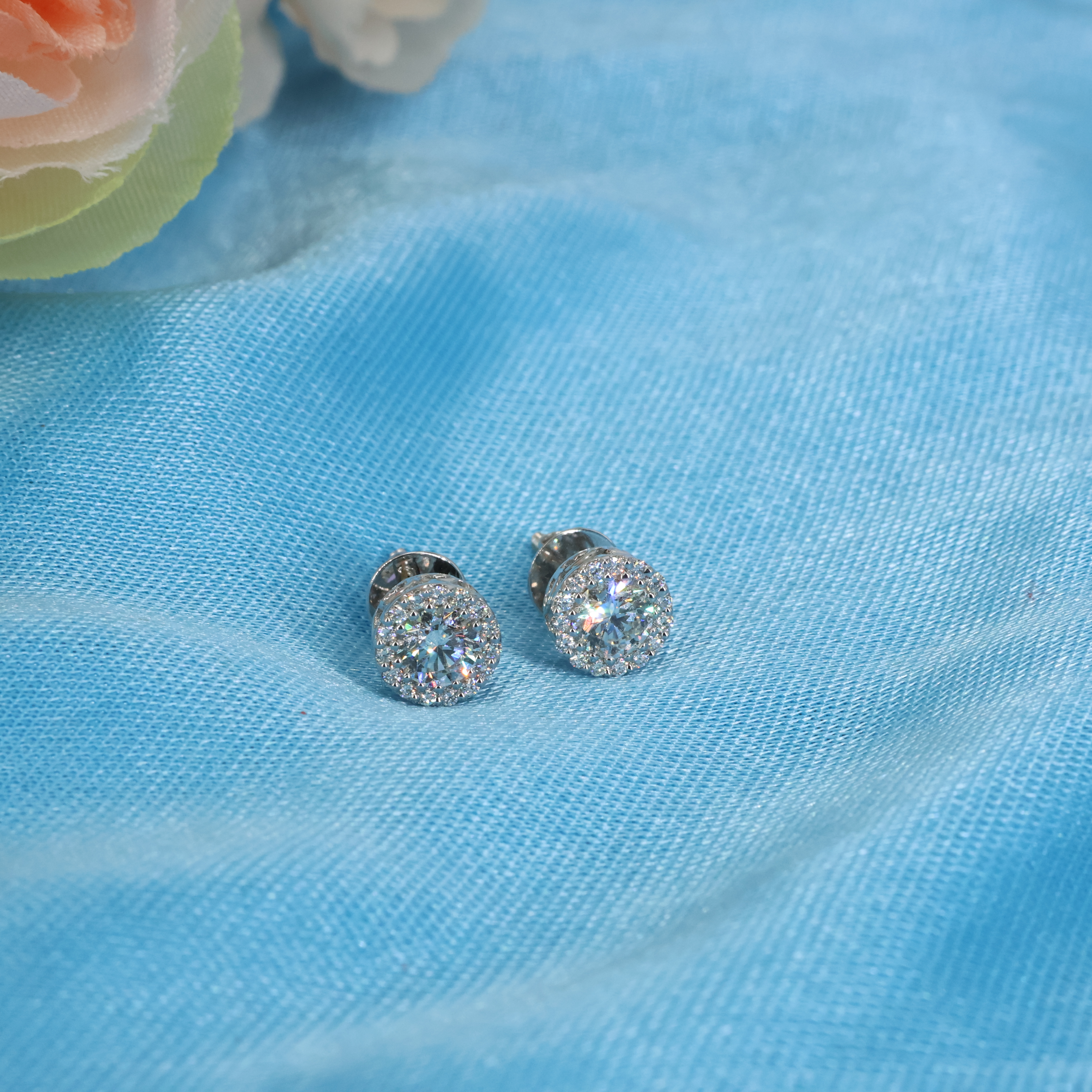 Real Diamond Earring