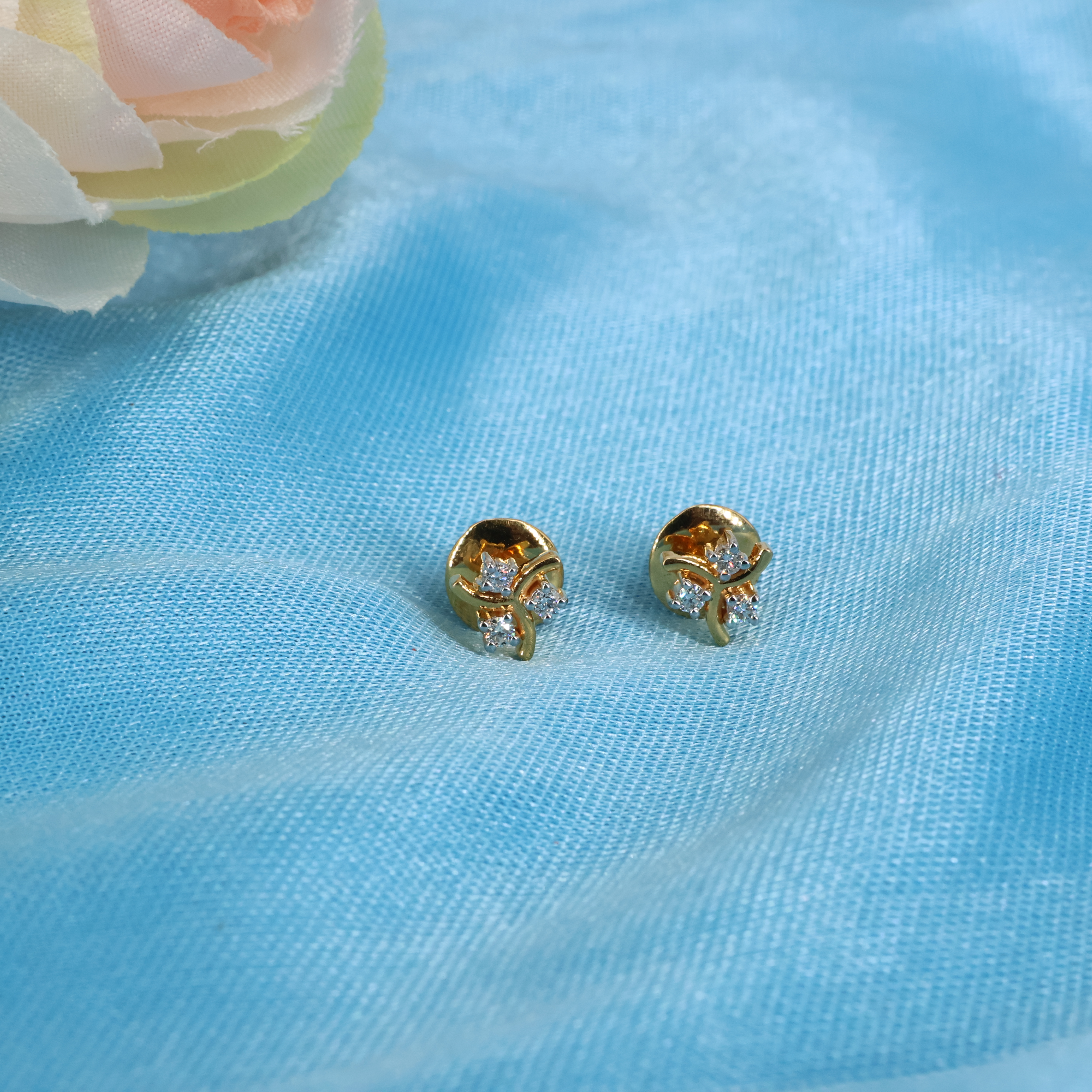 Real Diamond Earring