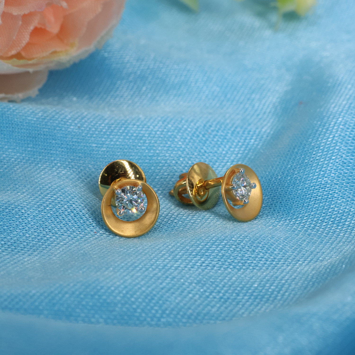 Real Diamond Earring