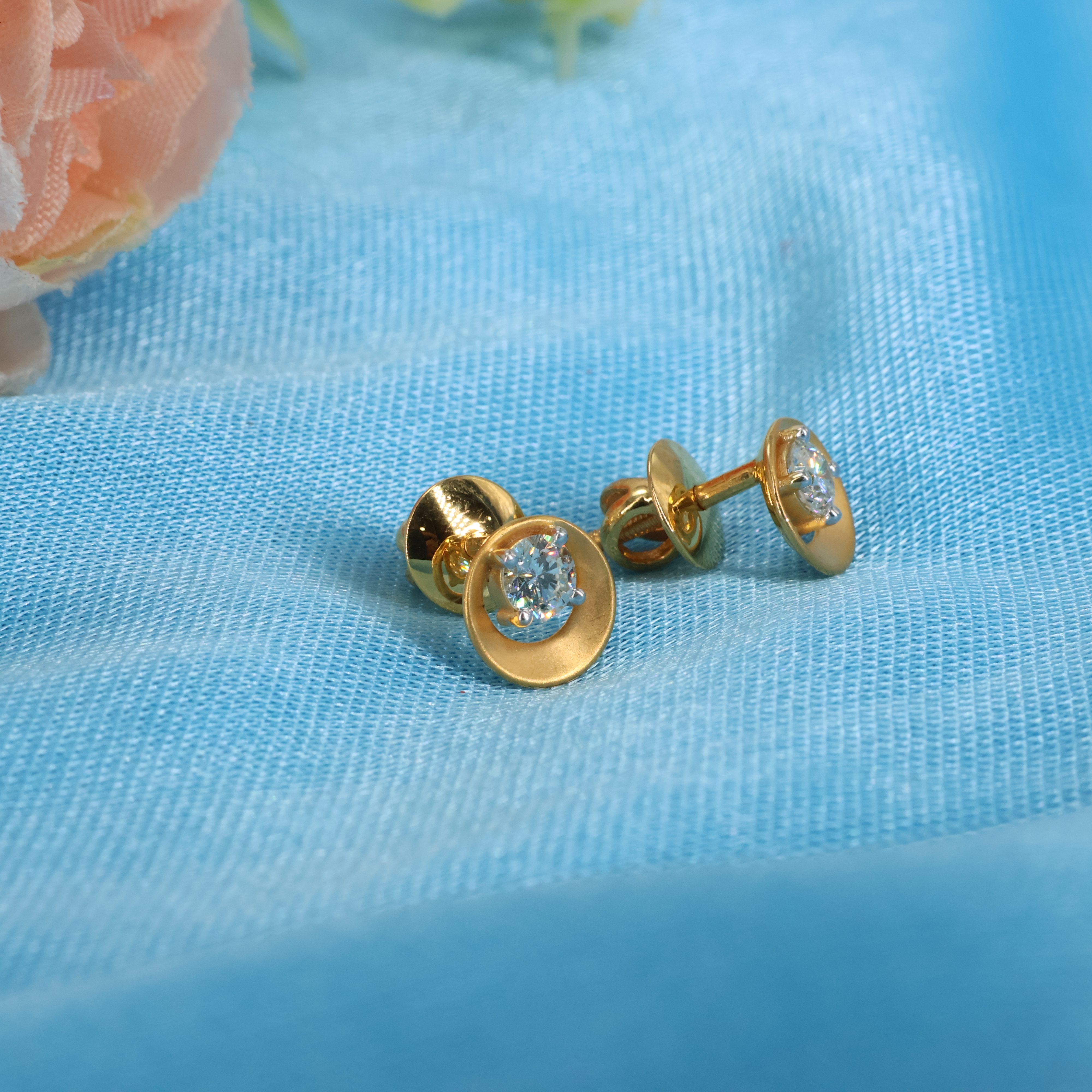 Real Diamond Earring