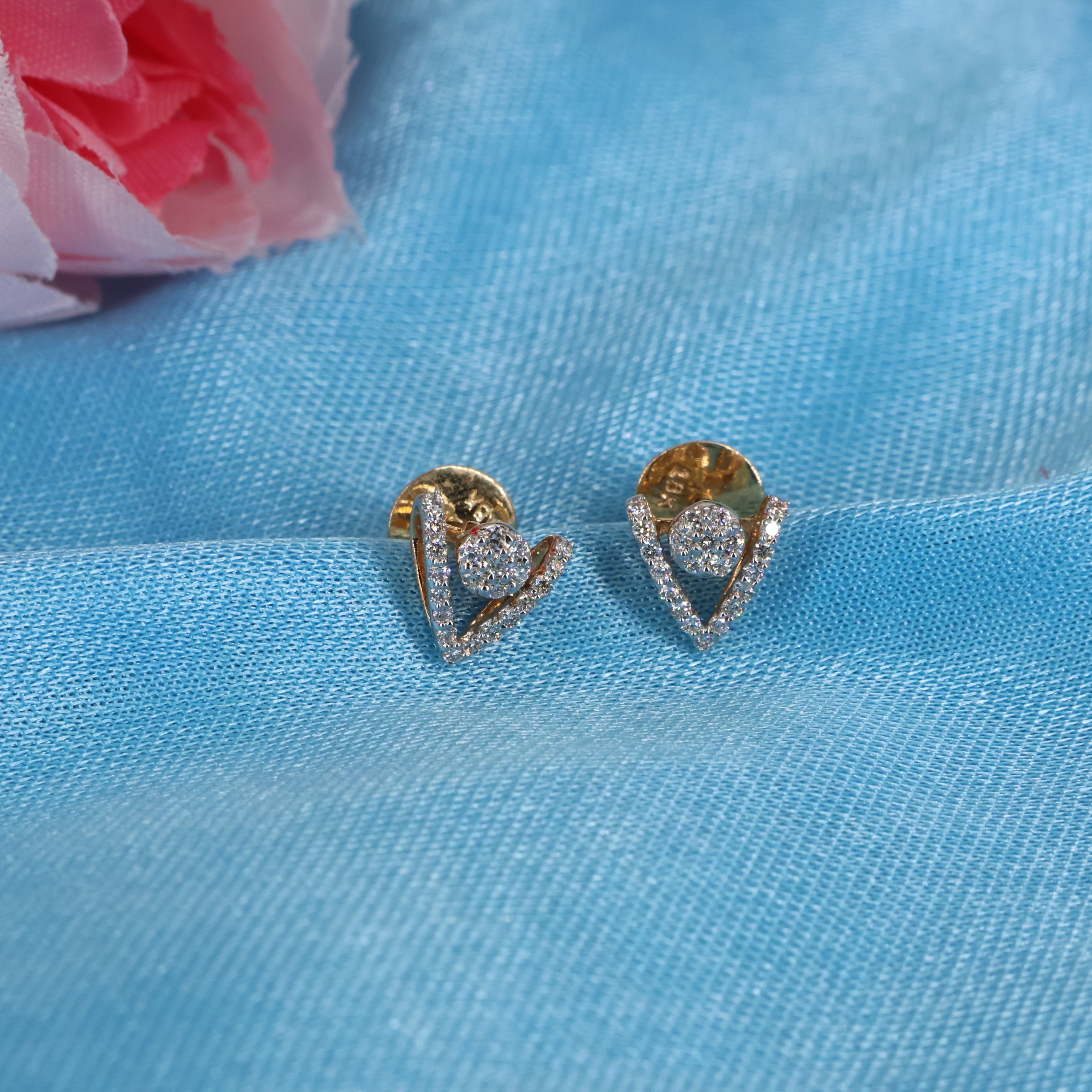 Real Diamond Earring