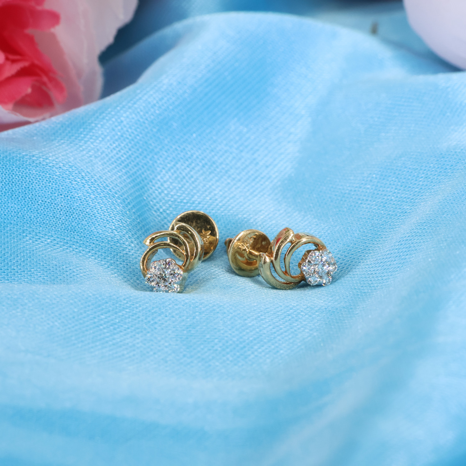 Real Diamond Earring