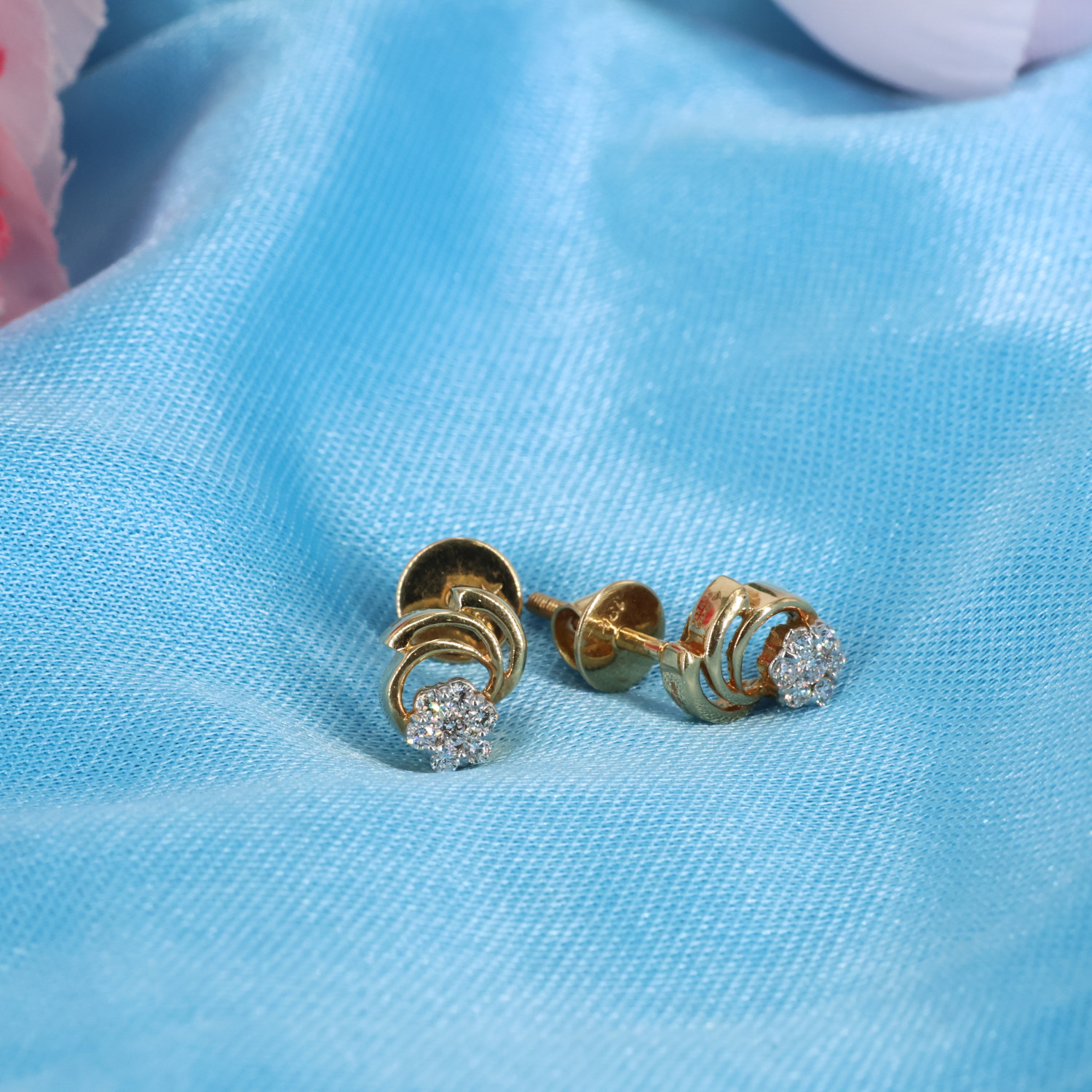 Real Diamond Earring