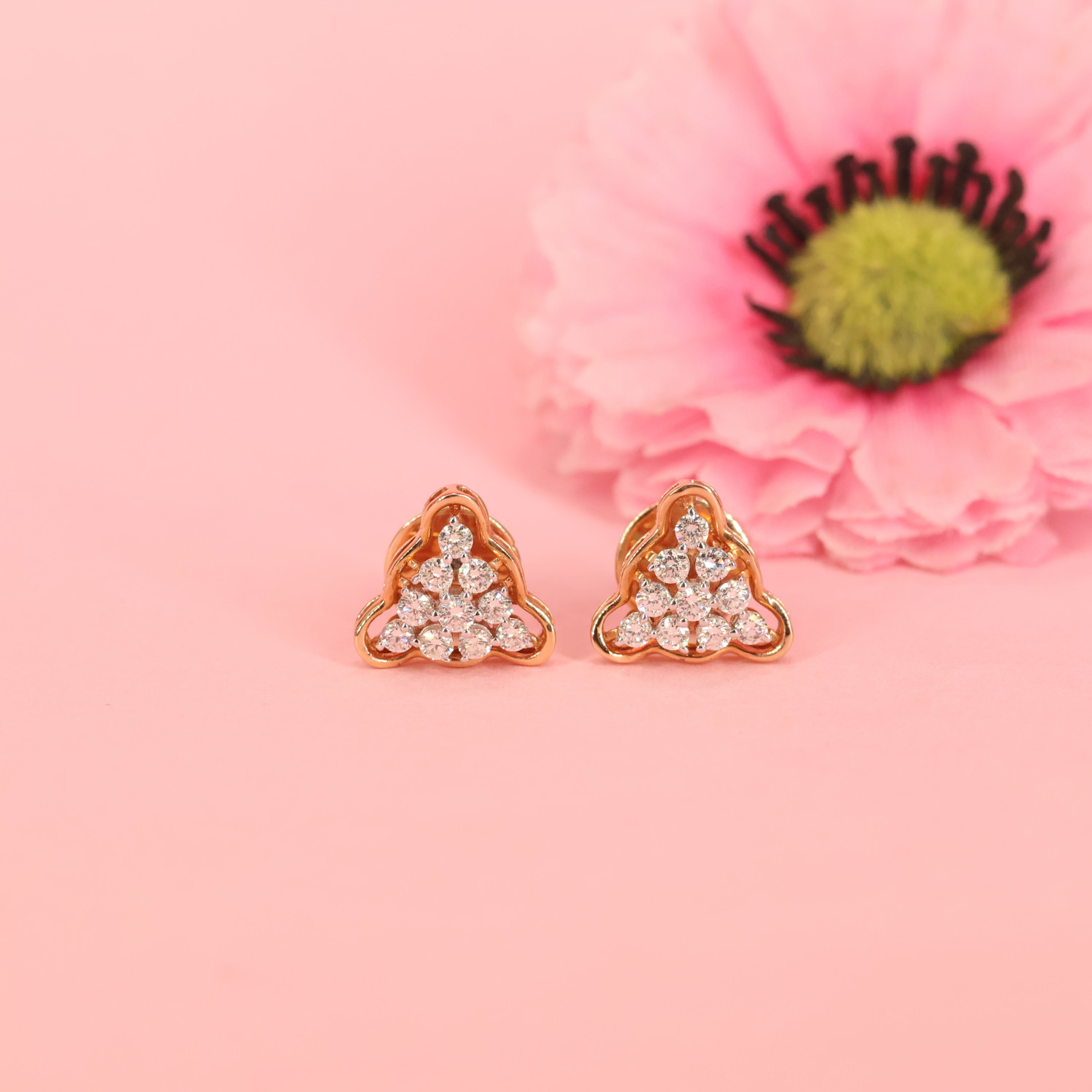 Real Diamond Earring