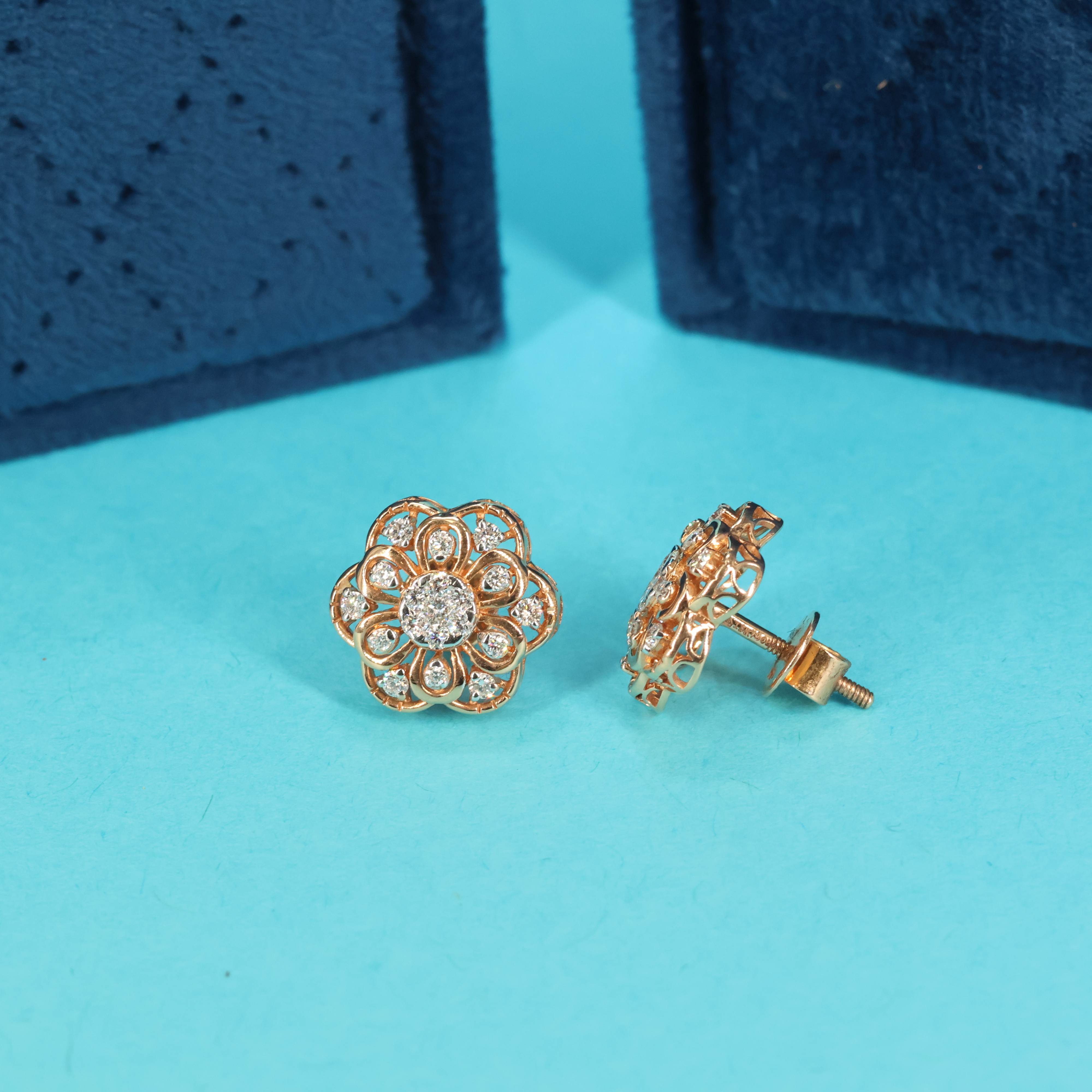 Real Diamond Earring