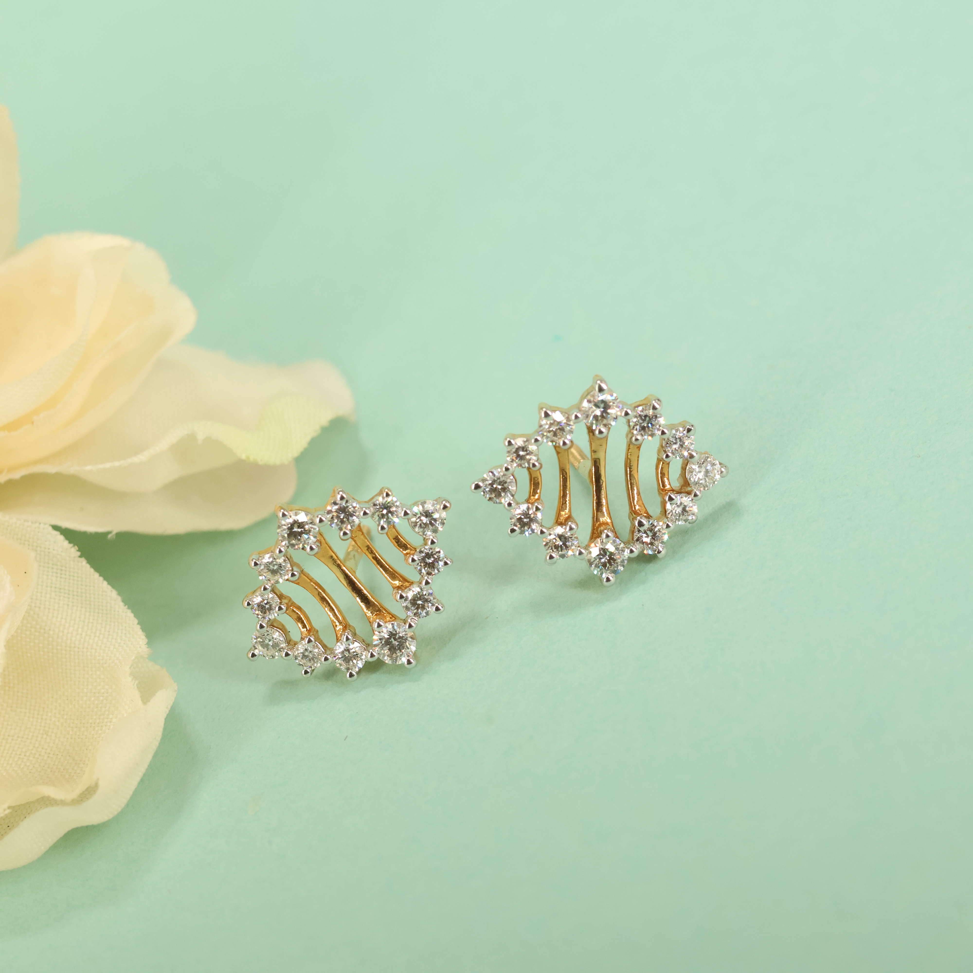 Real Diamond Earring