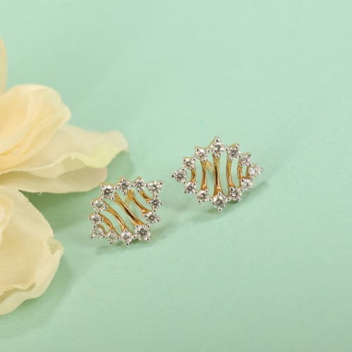 Real Diamond Earring