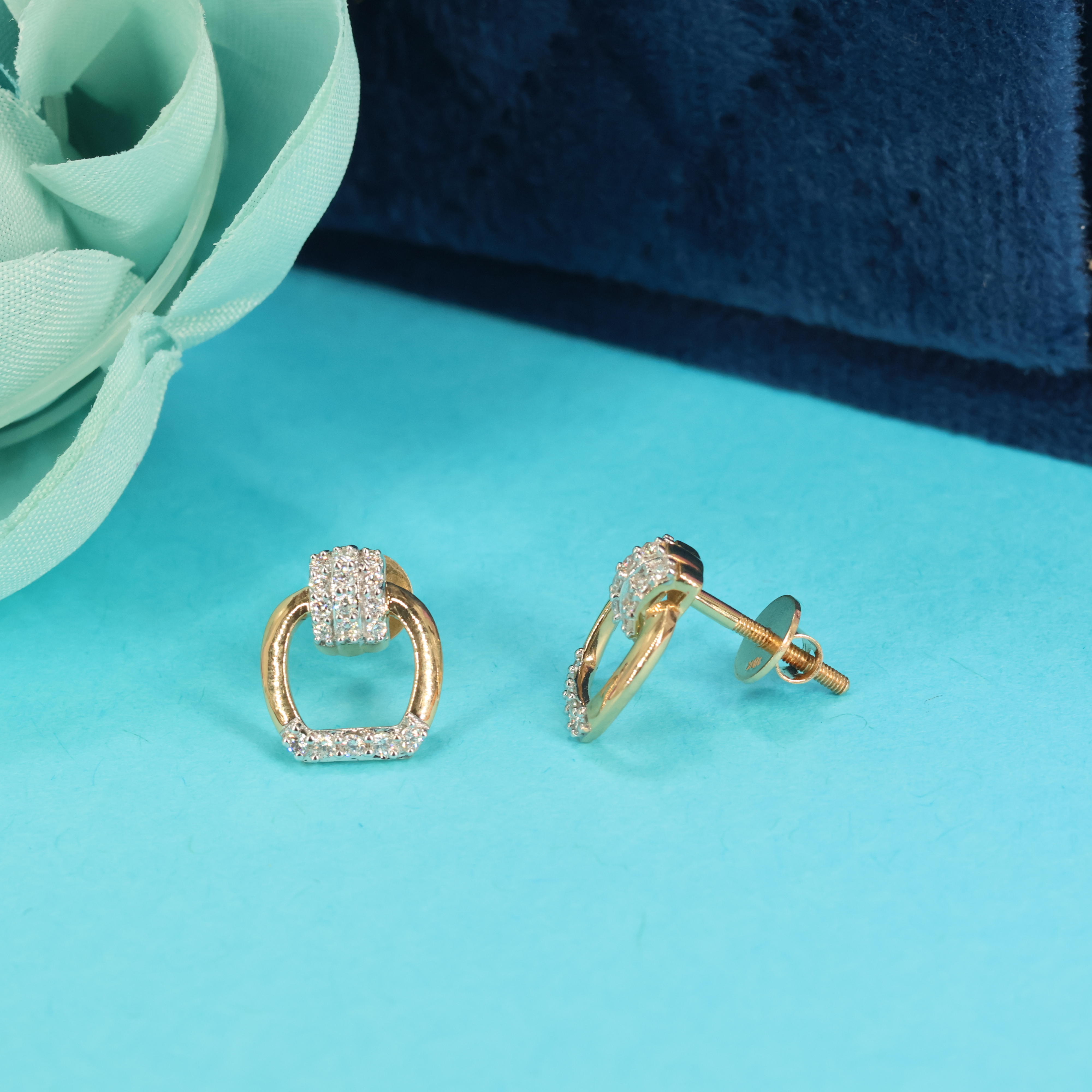 Real Diamond Earring