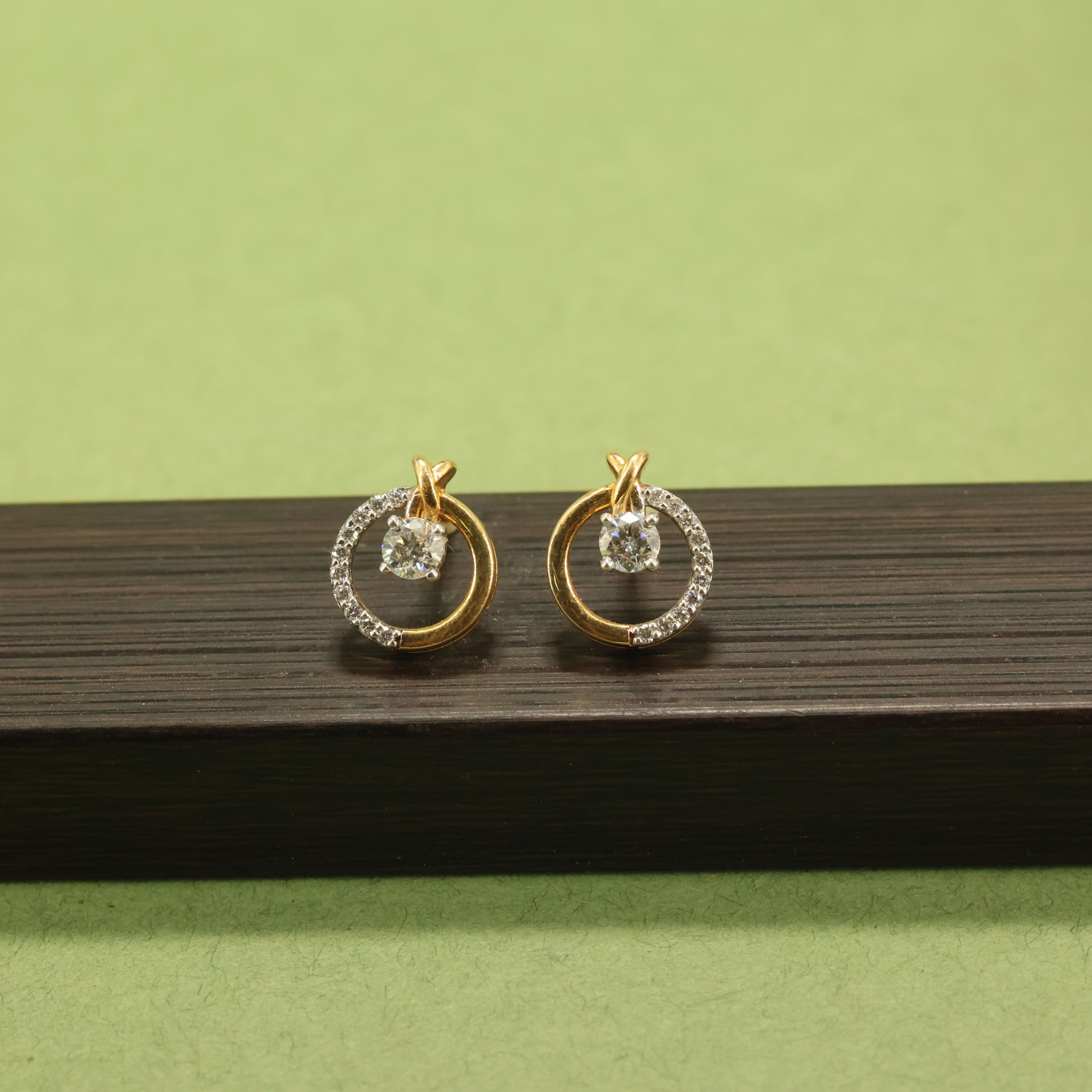 Real Diamond Earring