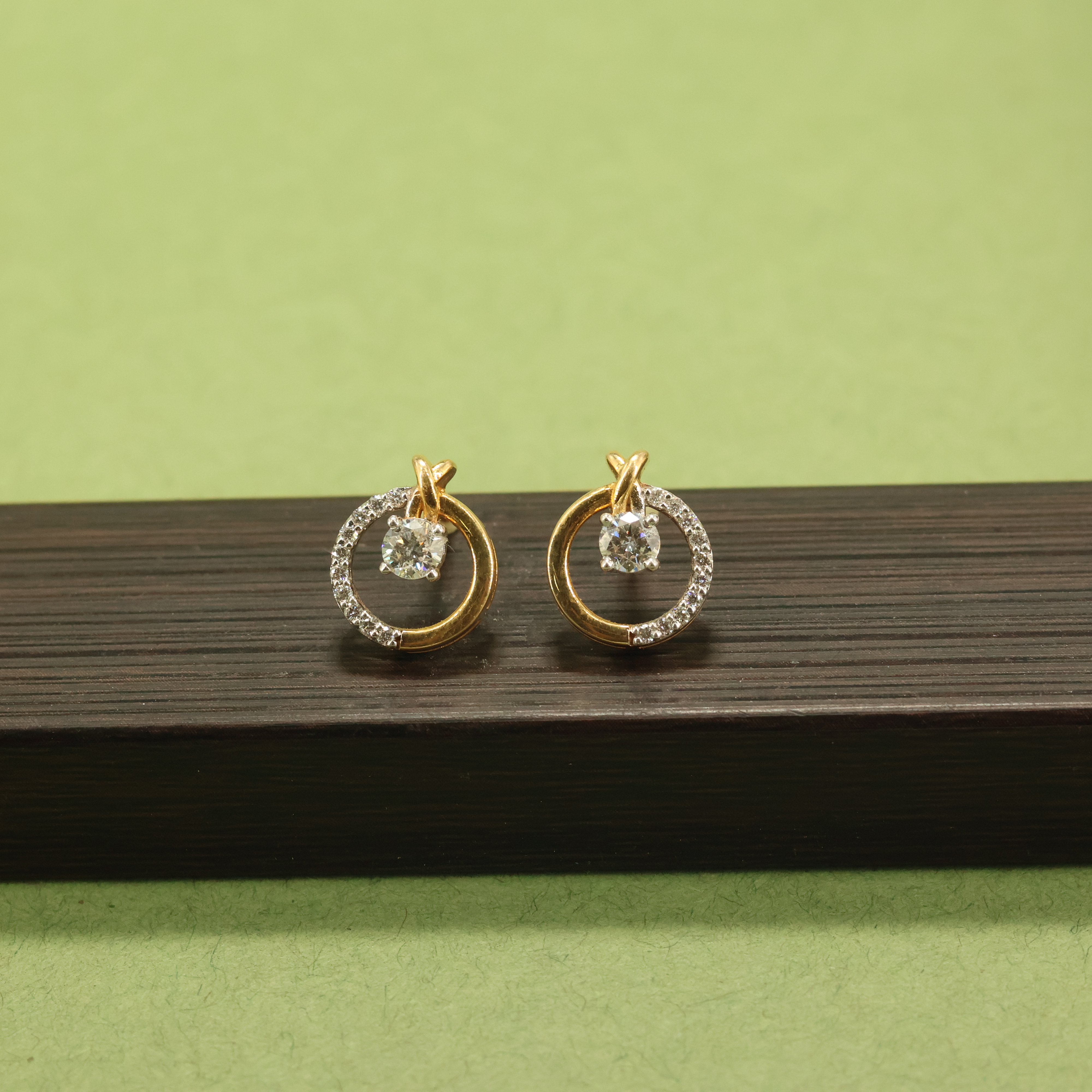 Real Diamond Earring