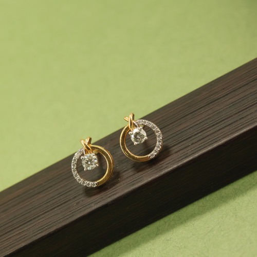 Real Diamond Earring