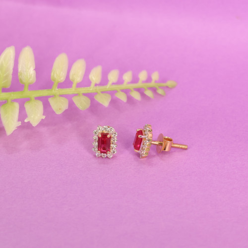 Real Diamond Earring