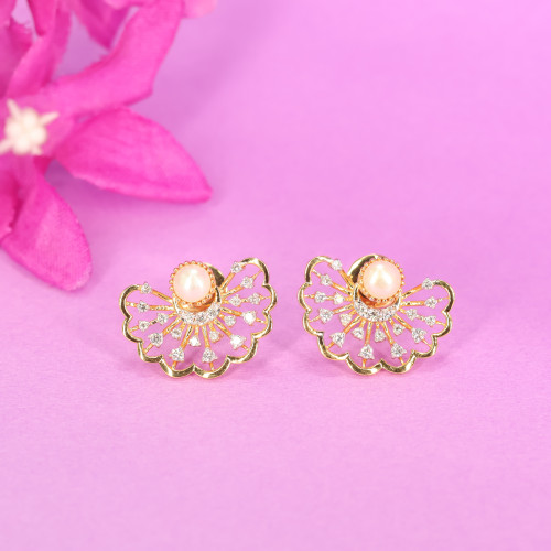 Real Diamond Earring