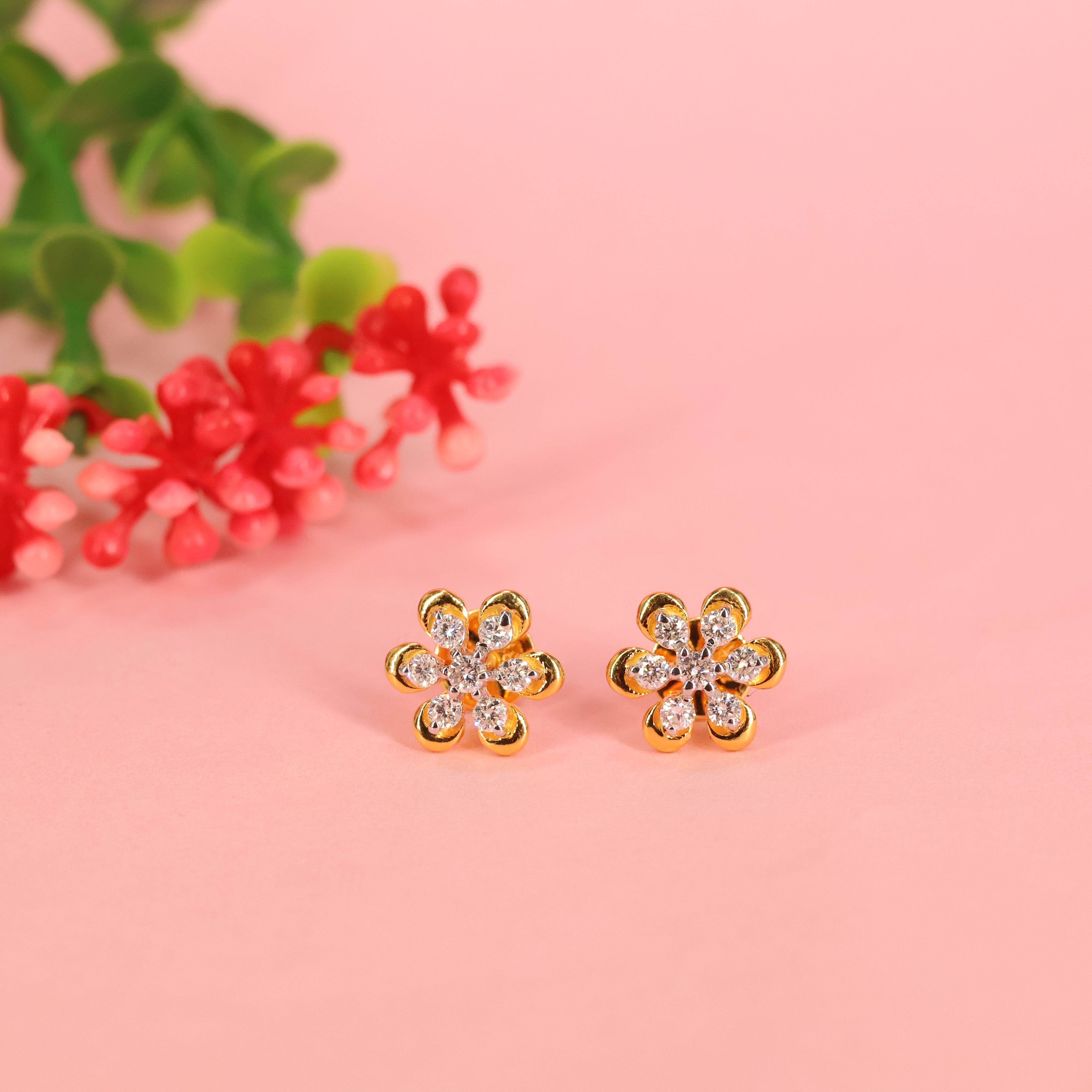 Real Diamond Earring