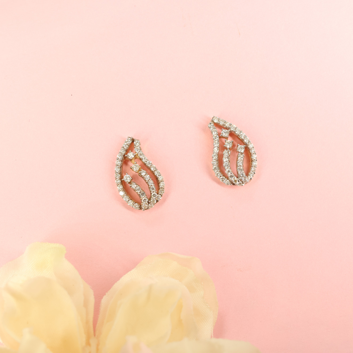 Real Diamond Earring