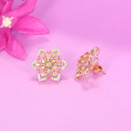 Real Diamond Earring