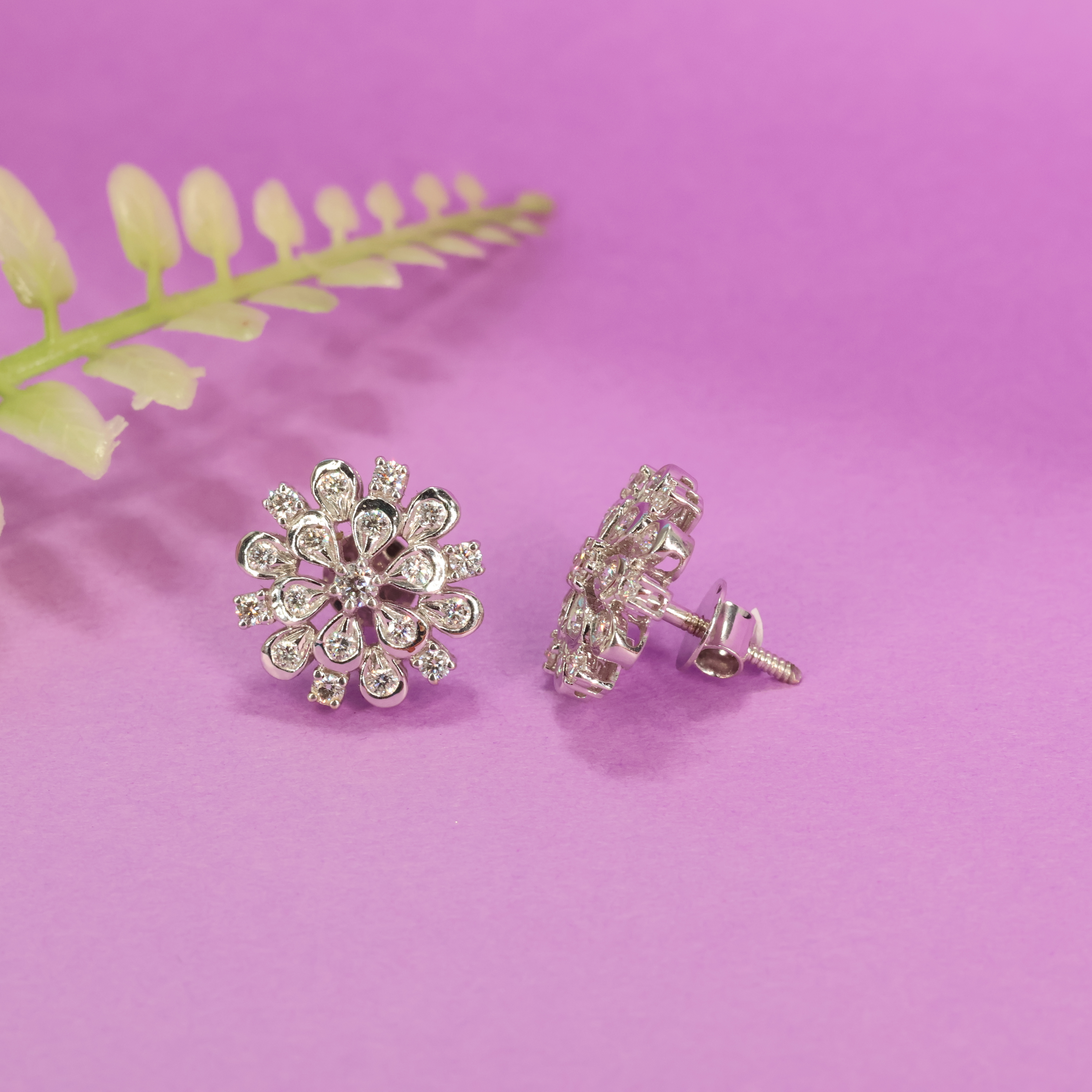 Real Diamond Earring