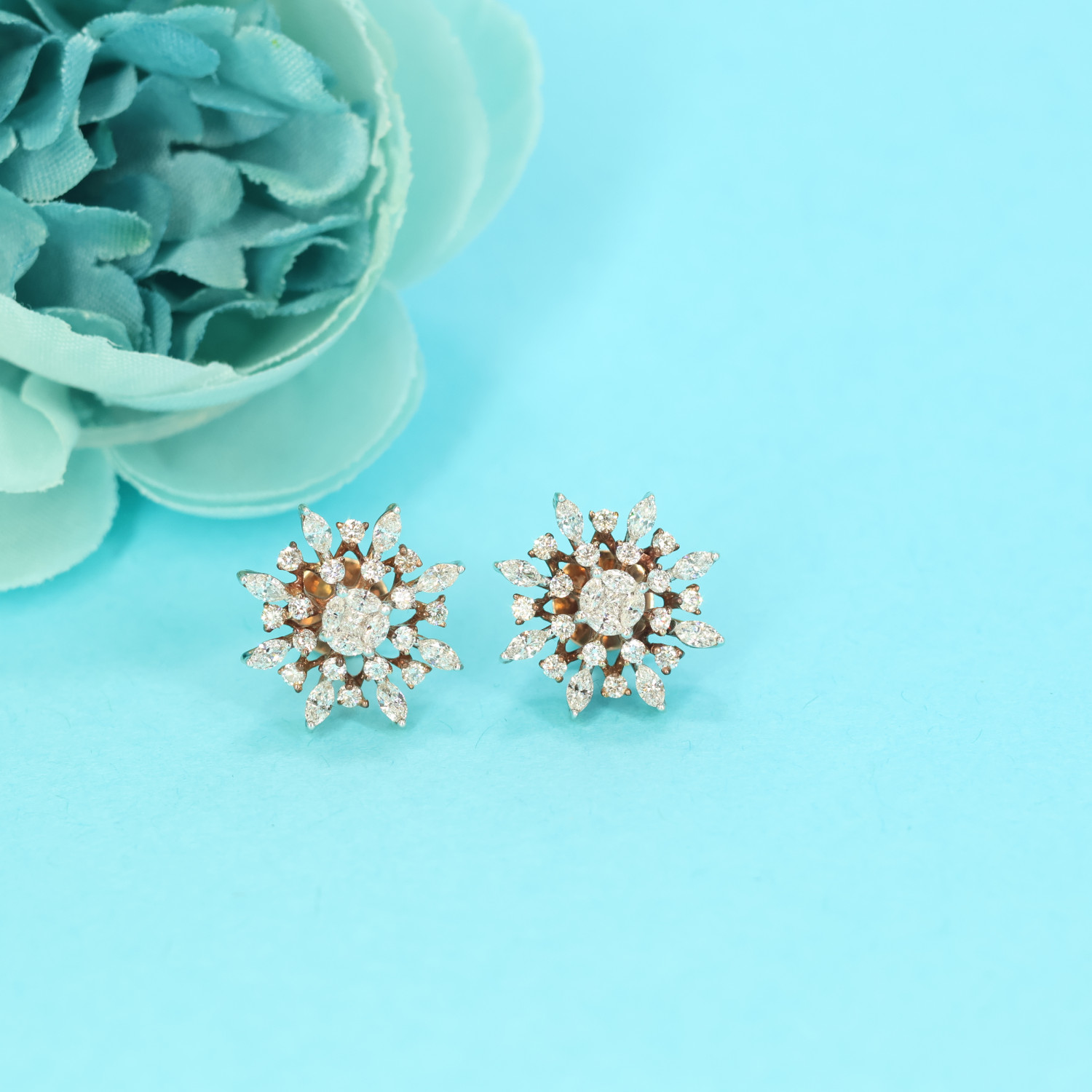 Real Diamond Earring