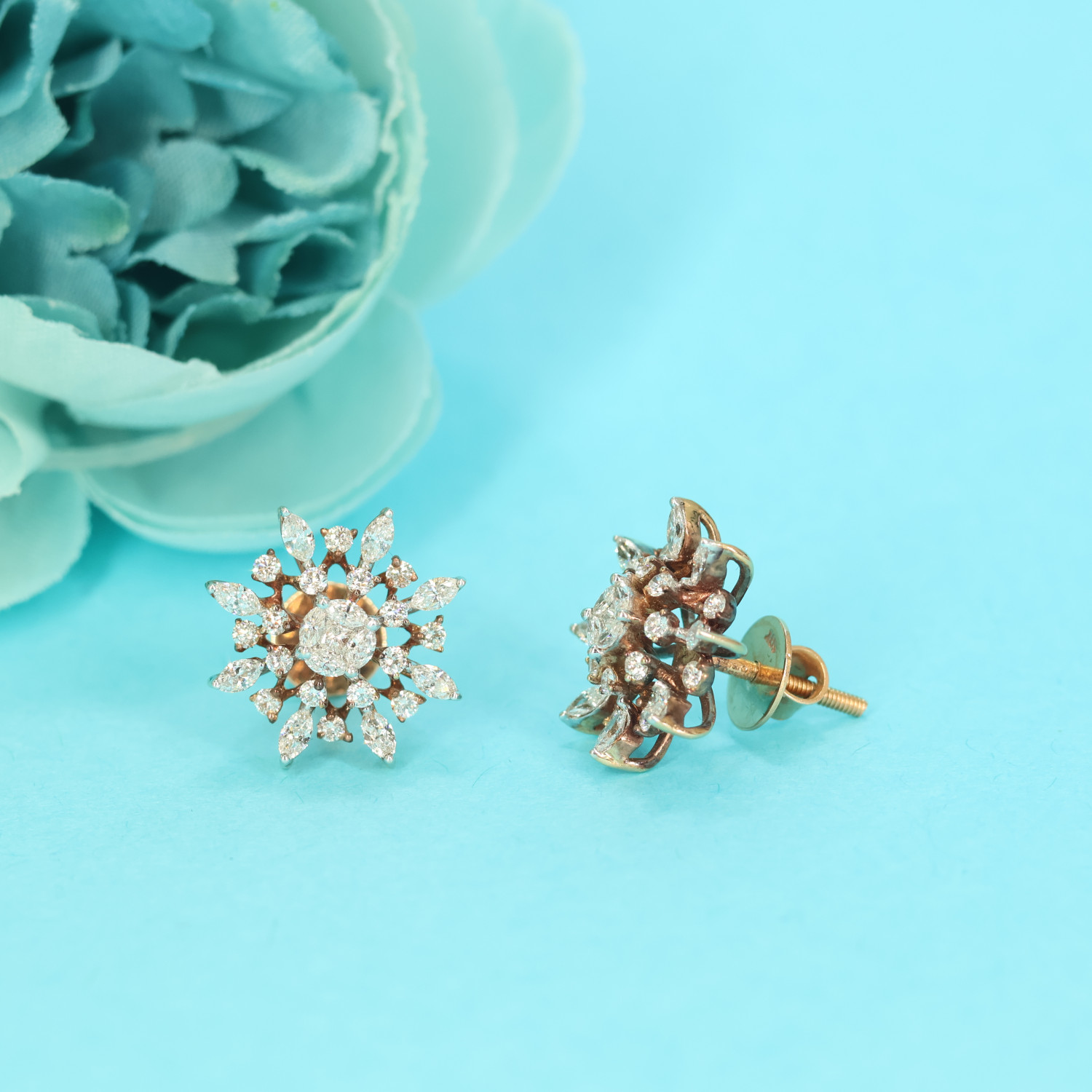 Real Diamond Earring