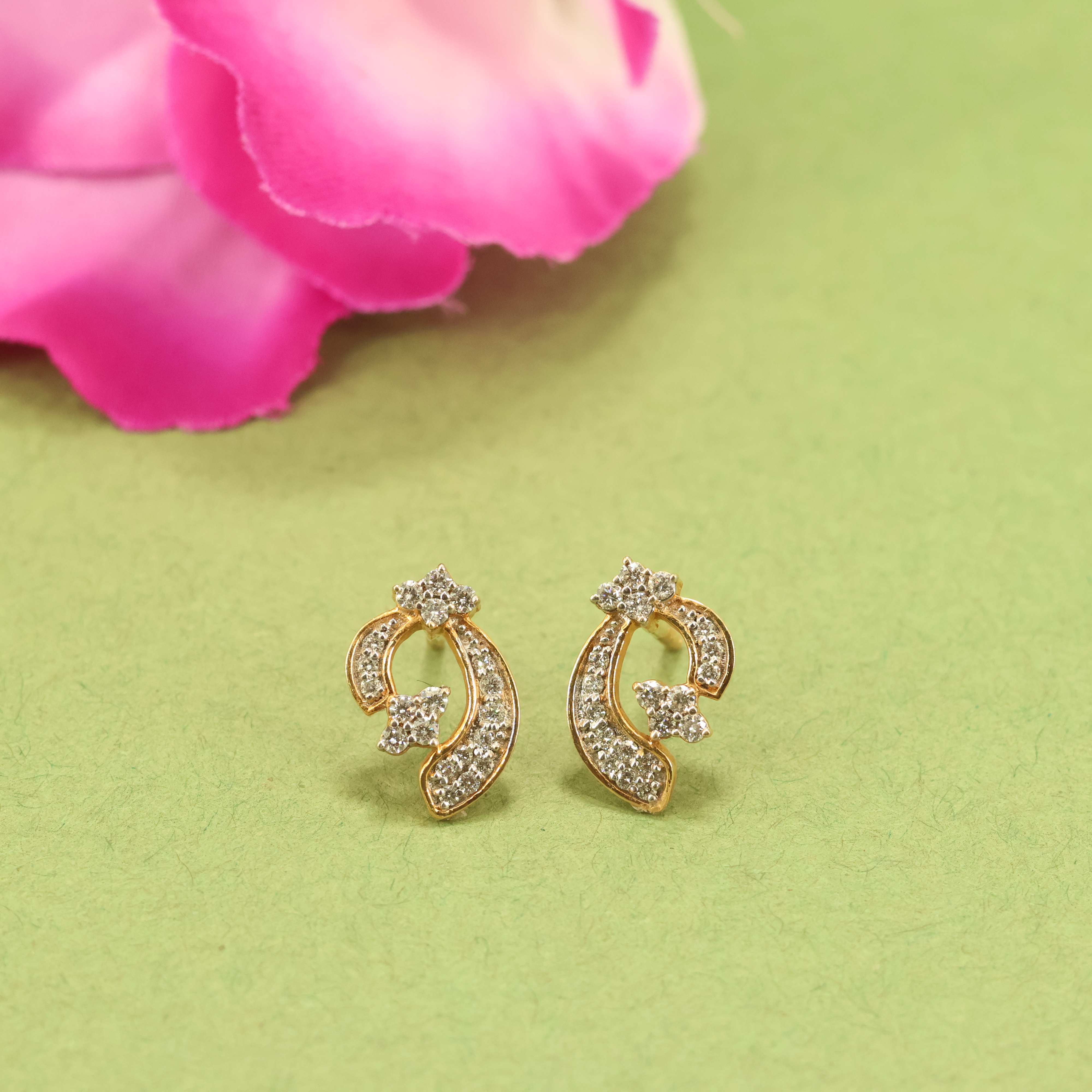 Real Diamond Earring