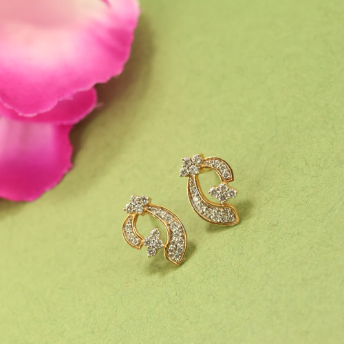 Real Diamond Earring