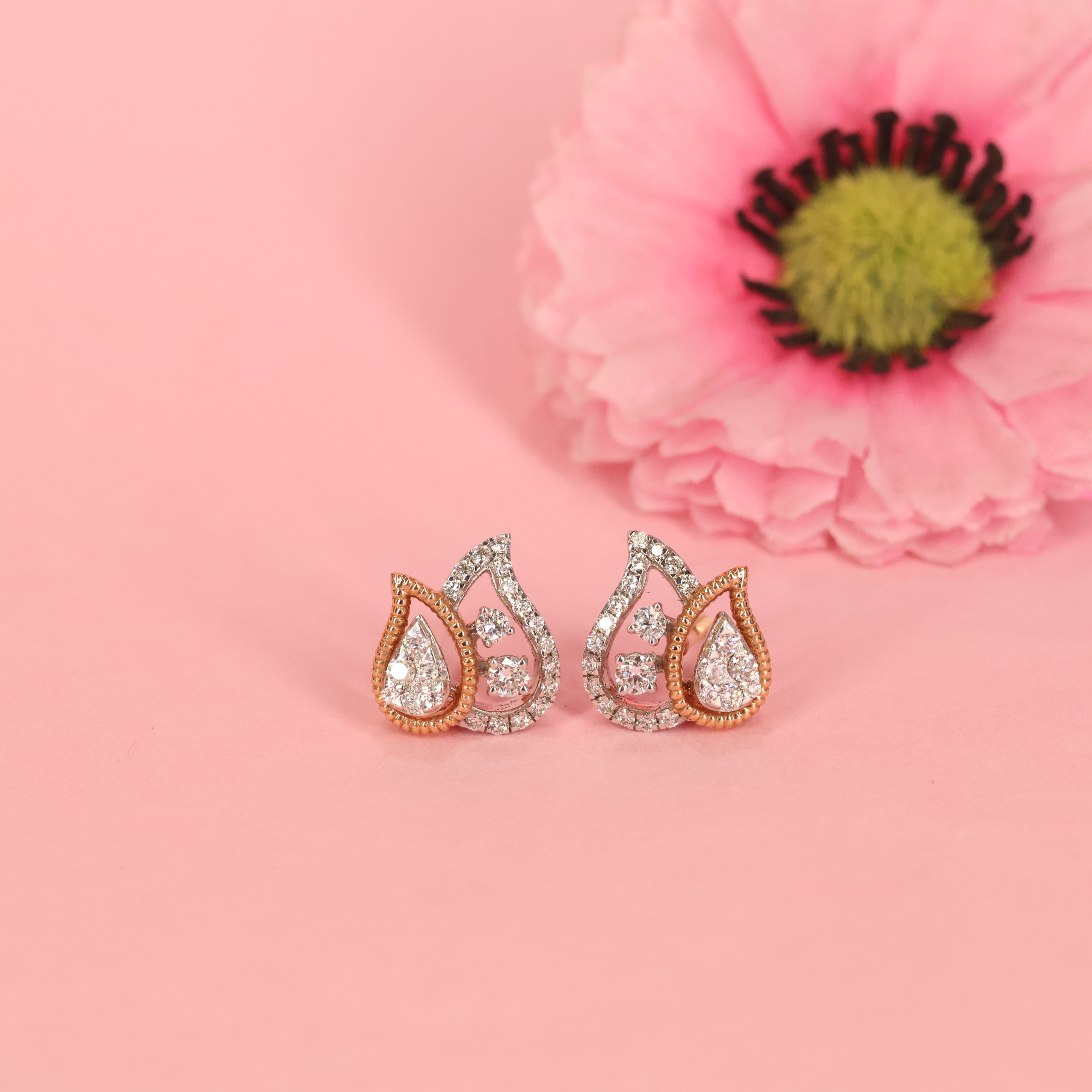 Real Diamond Earring