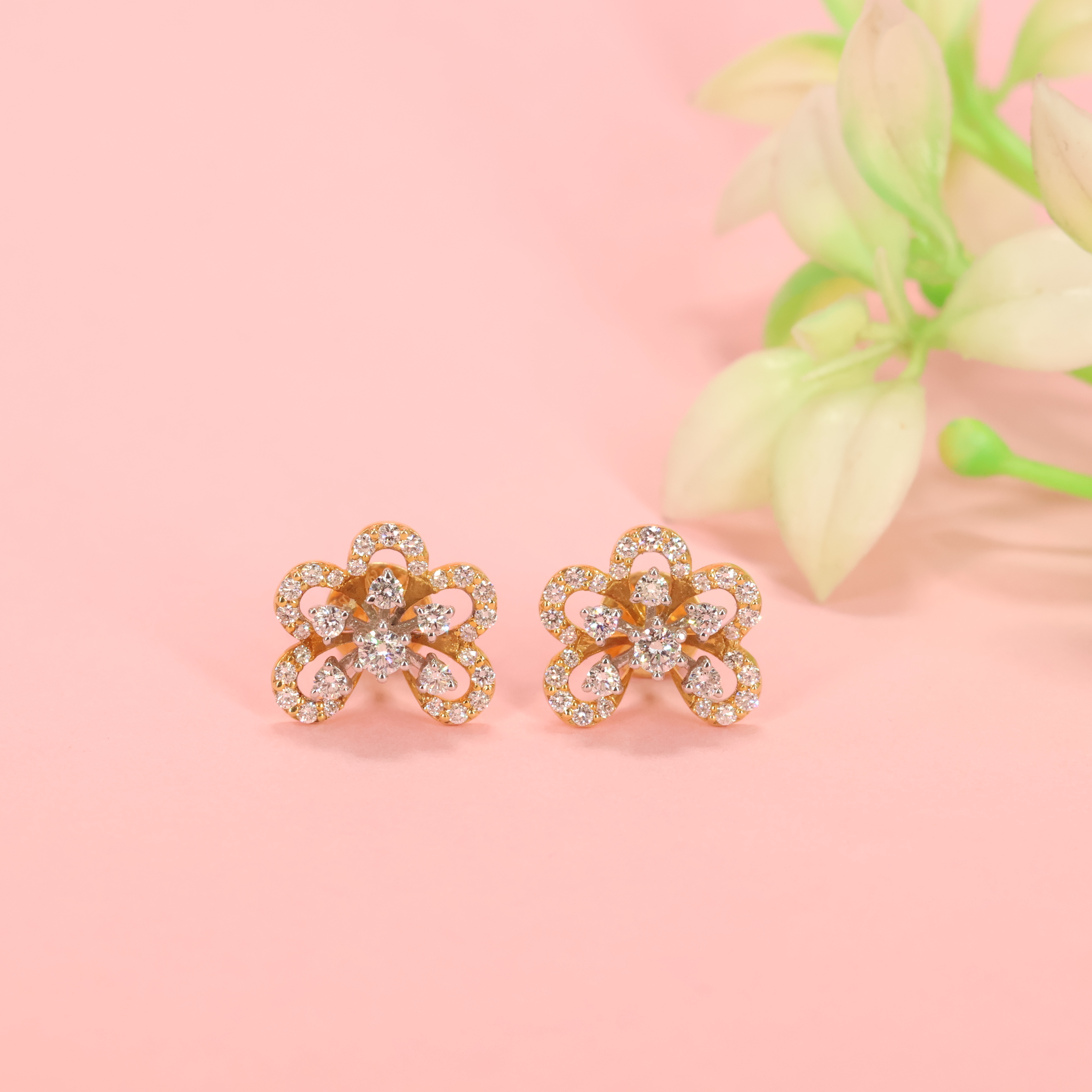 Real Diamond Earring
