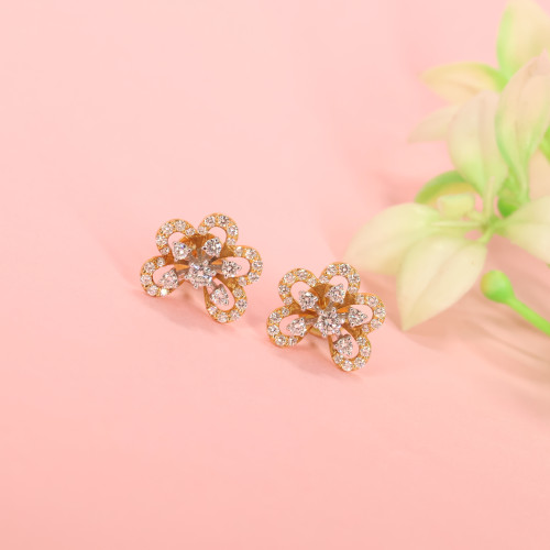 Real Diamond Earring