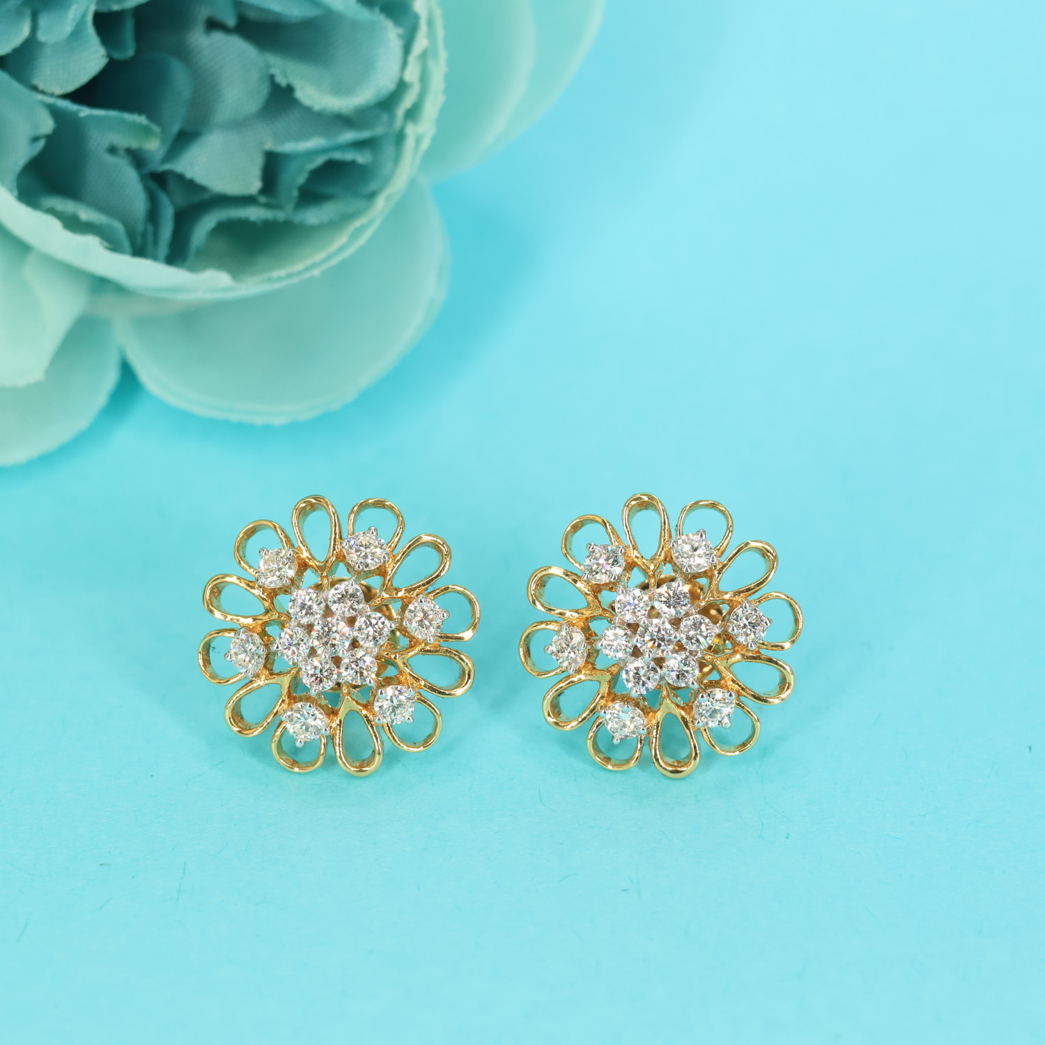 Real Diamond Earring