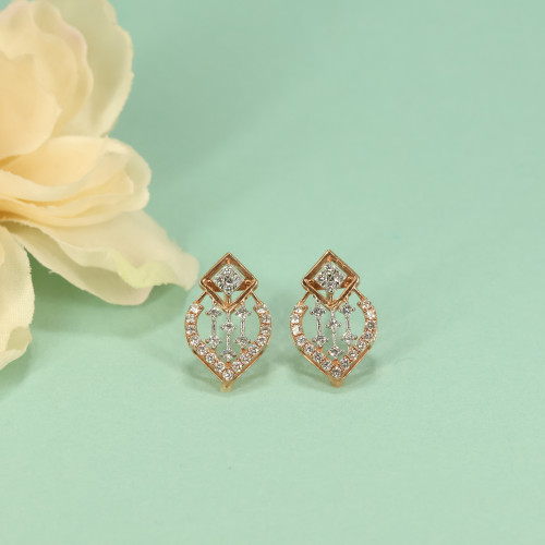 Real Diamond Earring