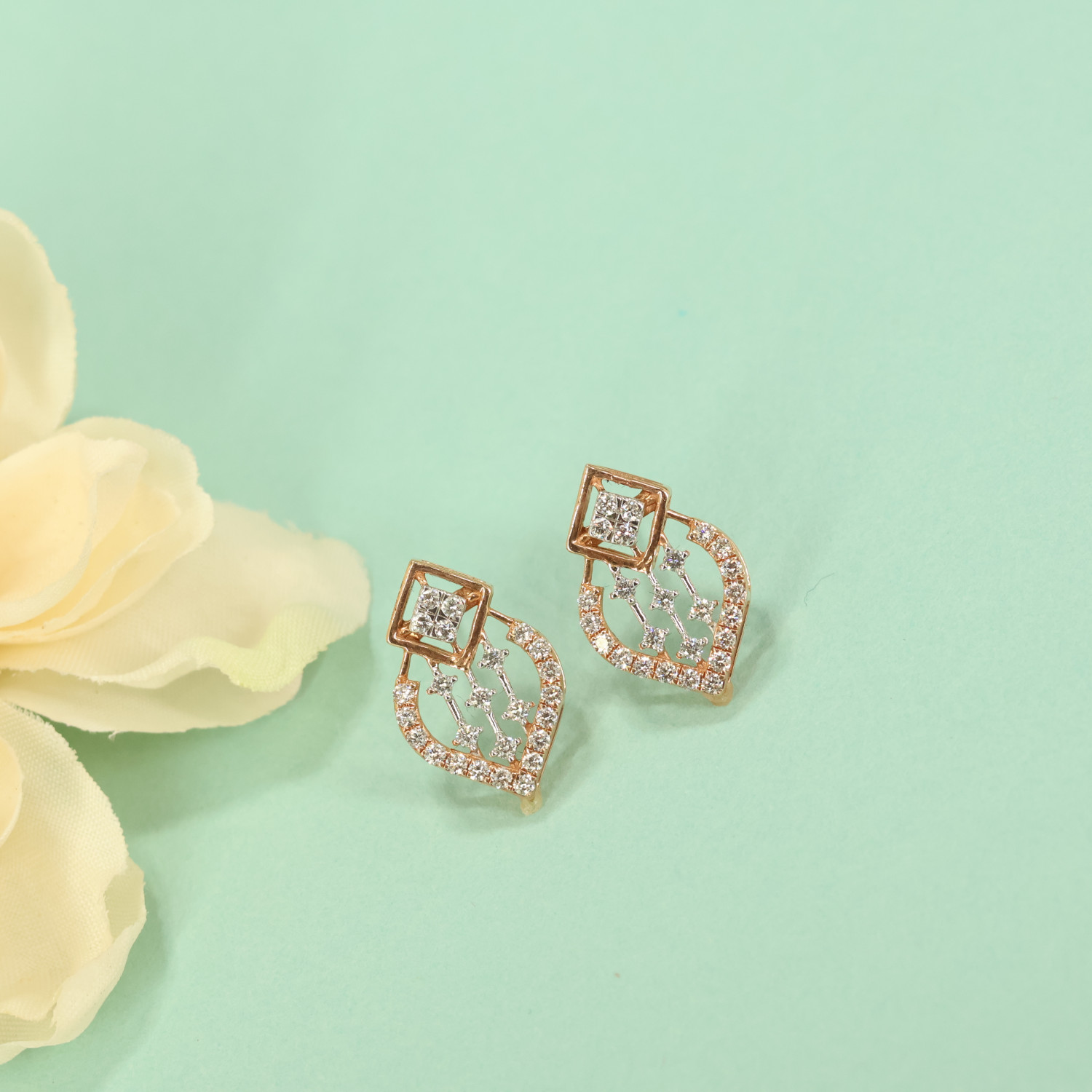 Real Diamond Earring