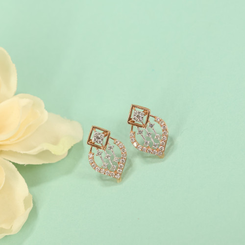 Real Diamond Earring