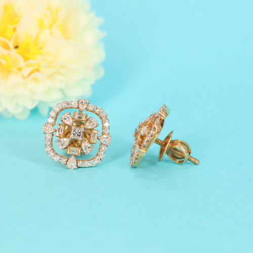 Real Diamond Earring