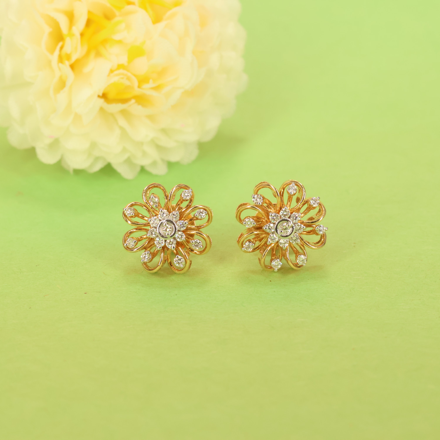 Real Diamond Earring